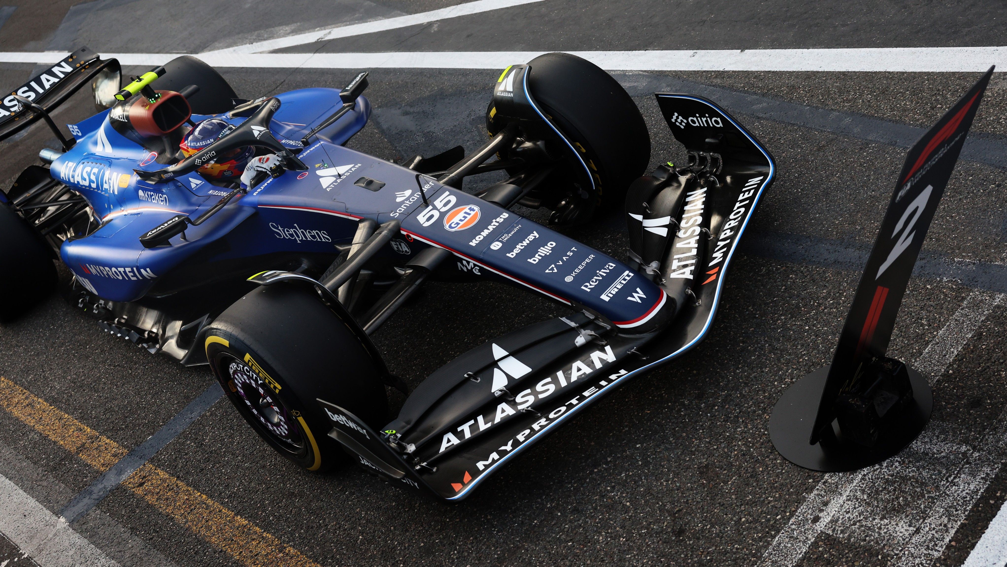 ウィリアムズF1×アンブロ　ピットクルーセットアップ　サイズS ウィリアムズF1×アンブロ ピットクルーセットアップ サイズS