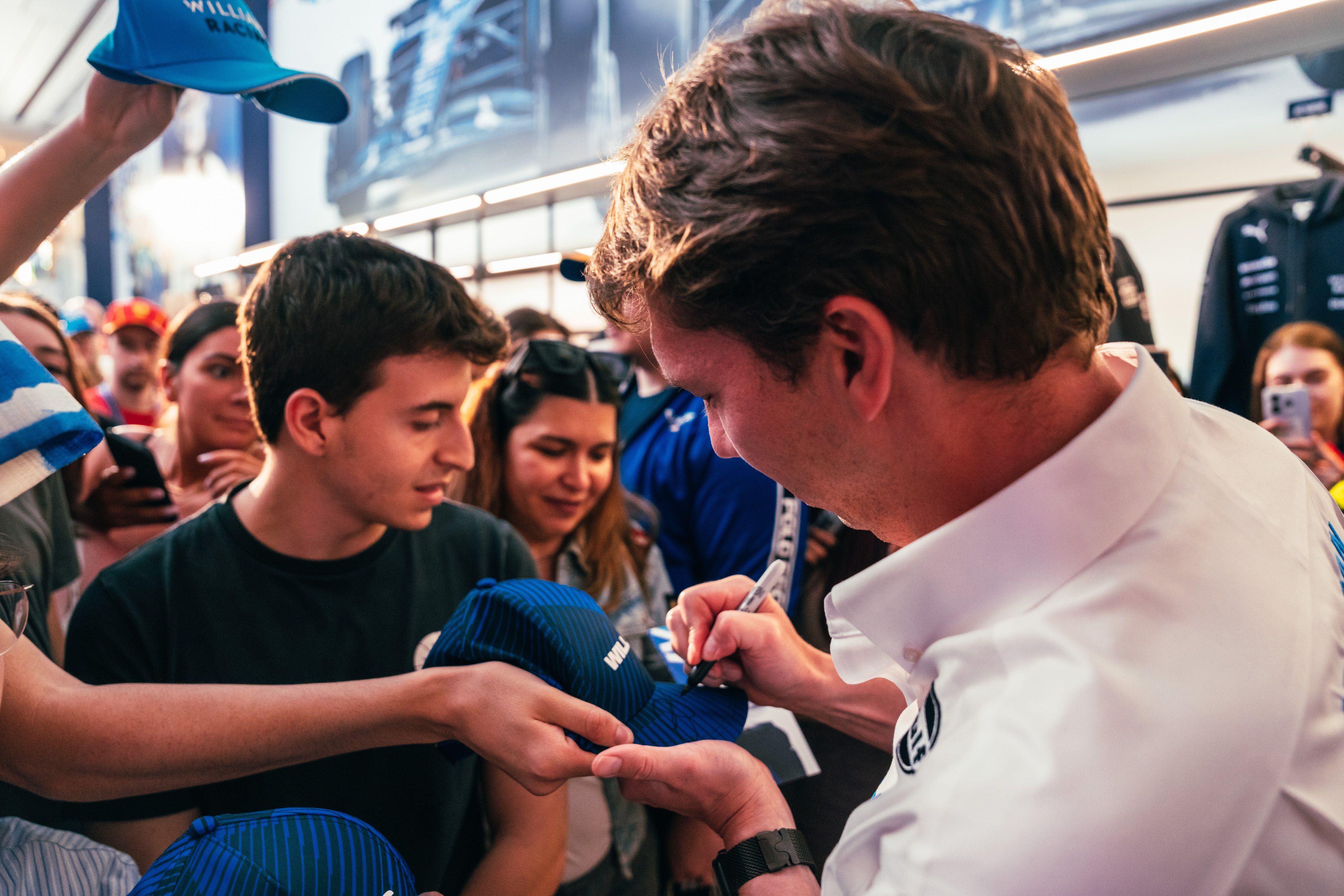 A bonus for our fans in the crowd