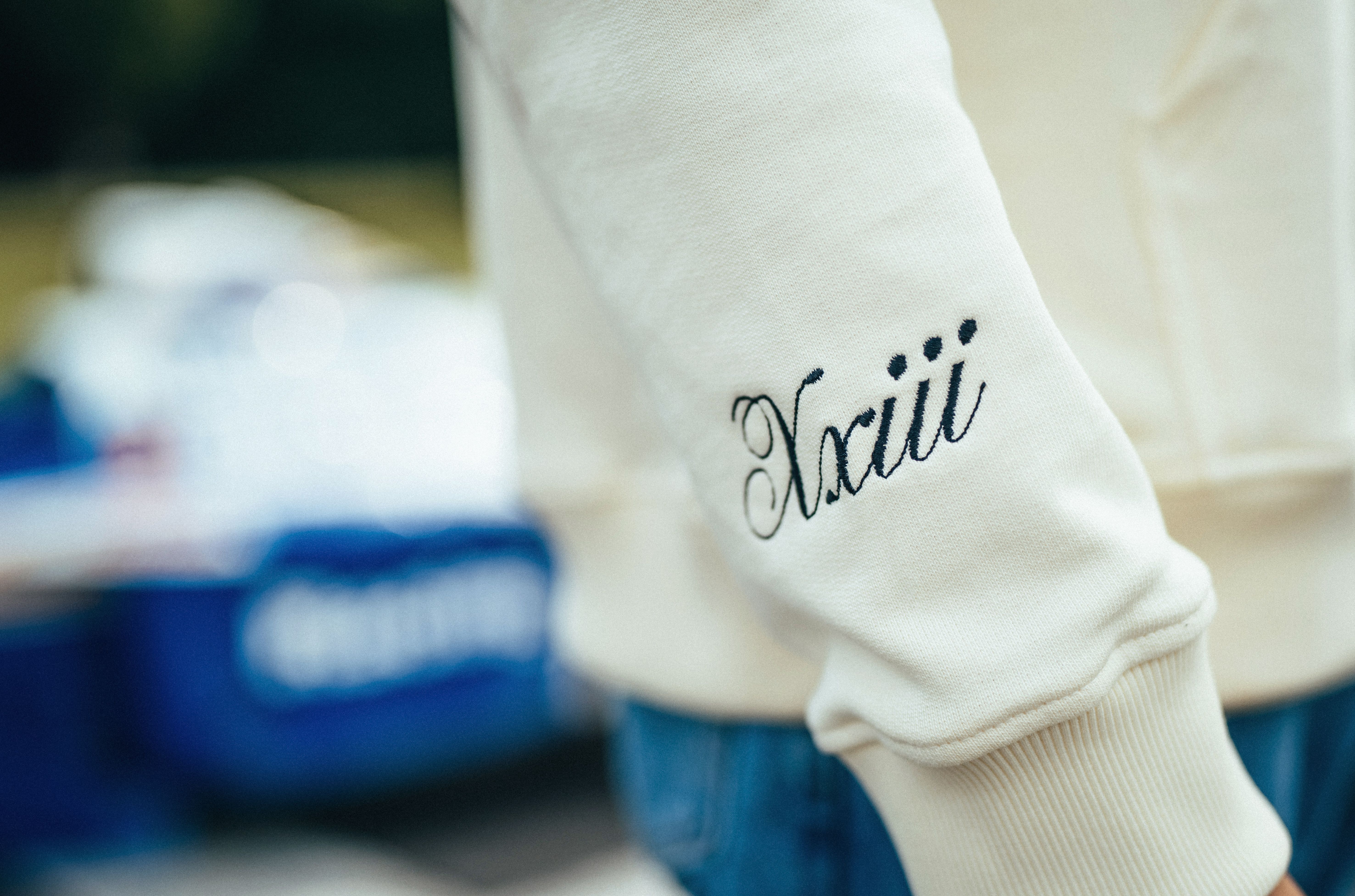 Alex’s number in Roman numerals for extra sophistication.