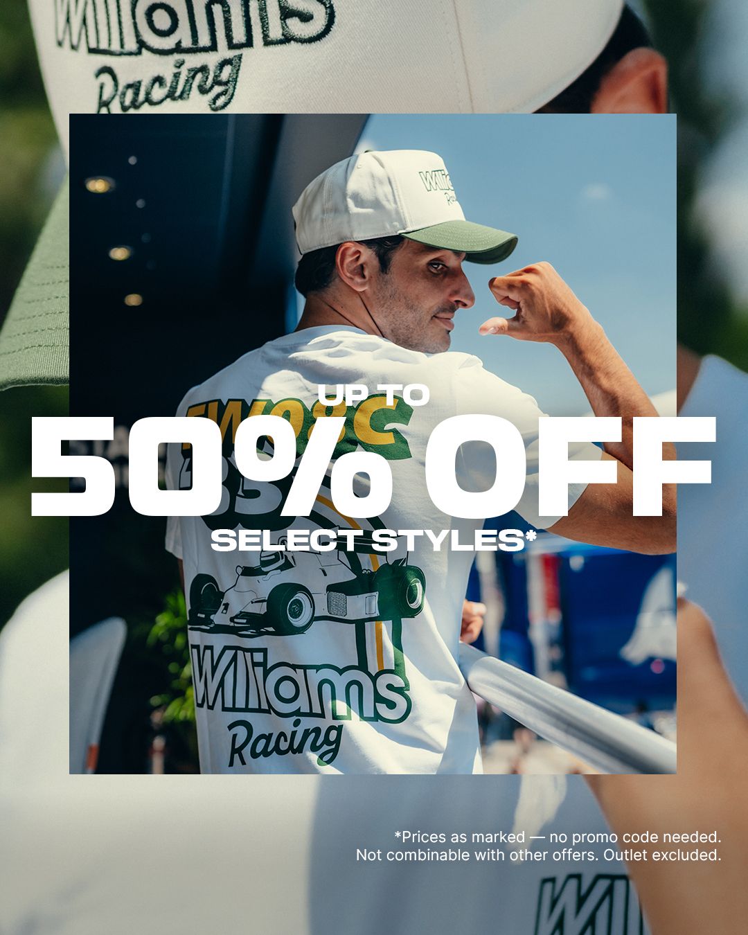 Up to 50% Off Select Styles | Atlassian Williams Racing