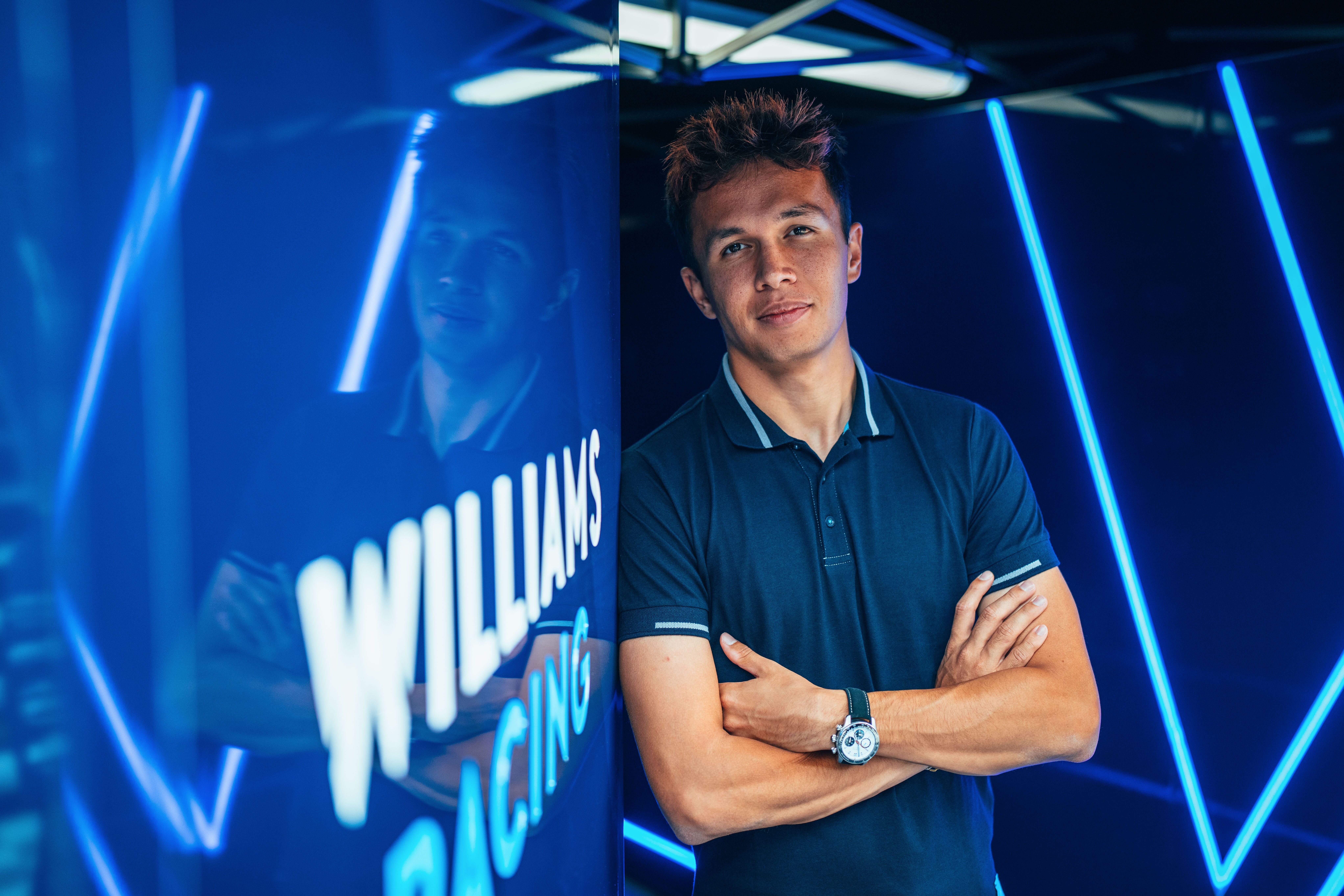 Alex’s blue steel in our Dark Blue Polo