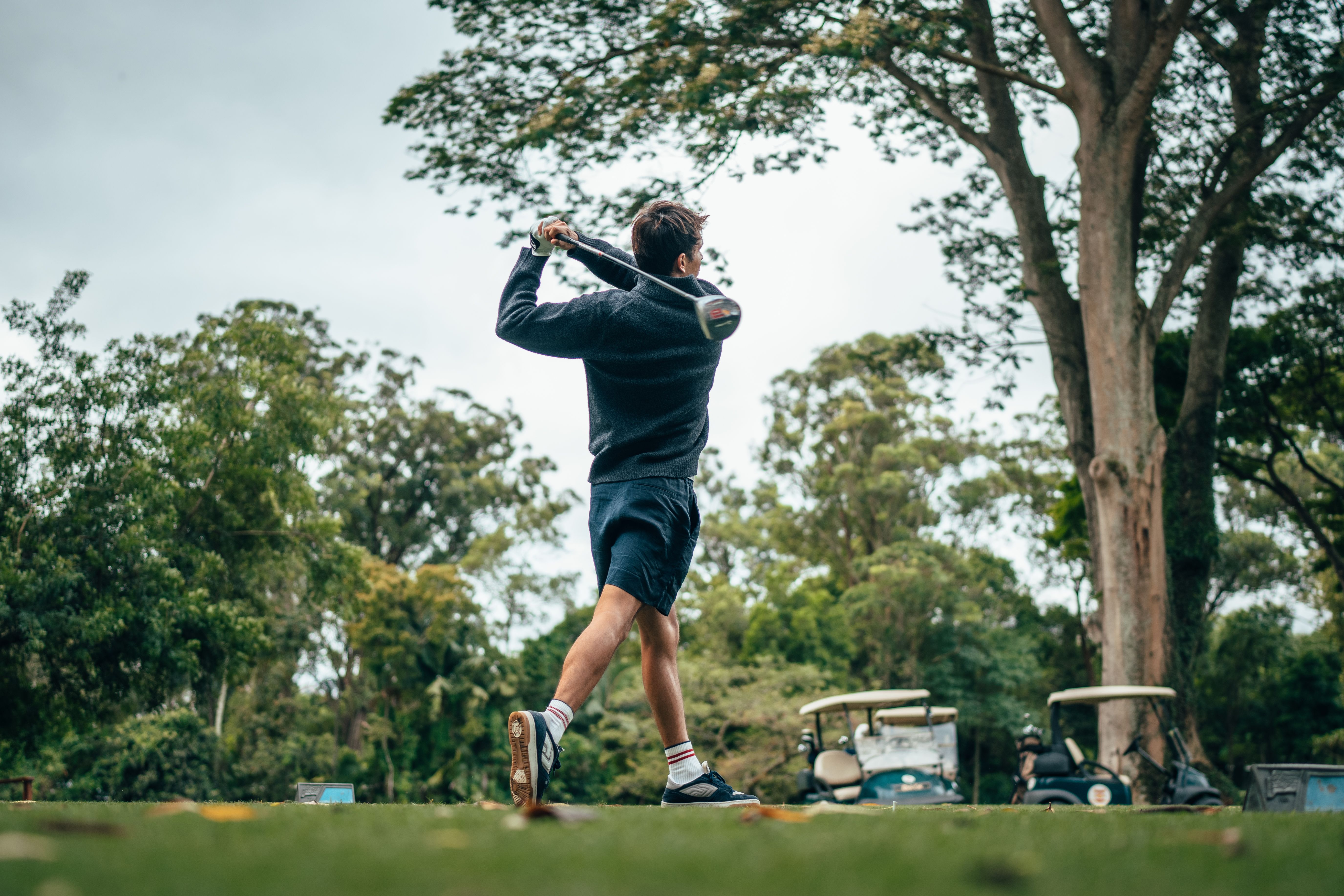 Straight down the middle (we're told)!