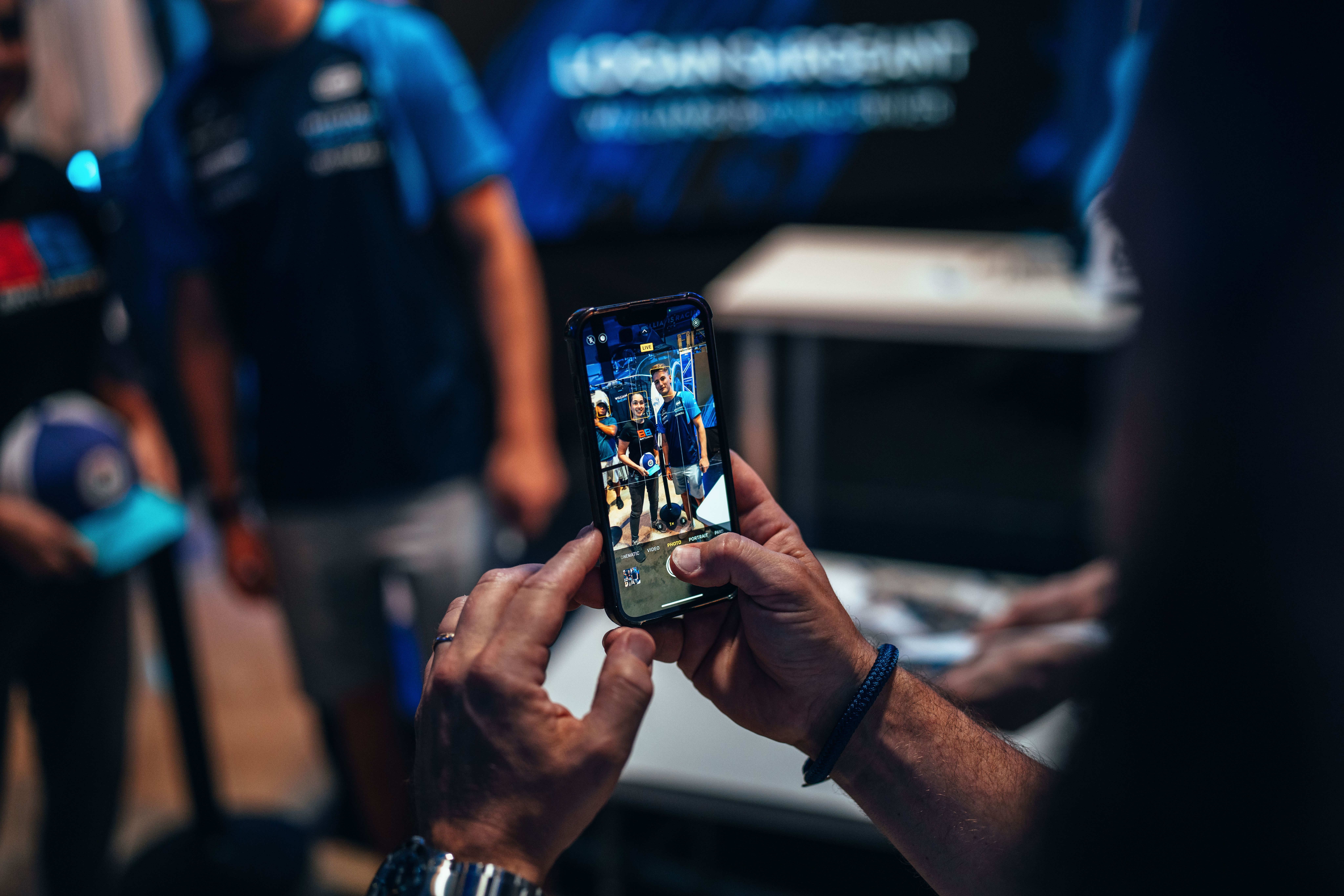 Posing for many a photo.