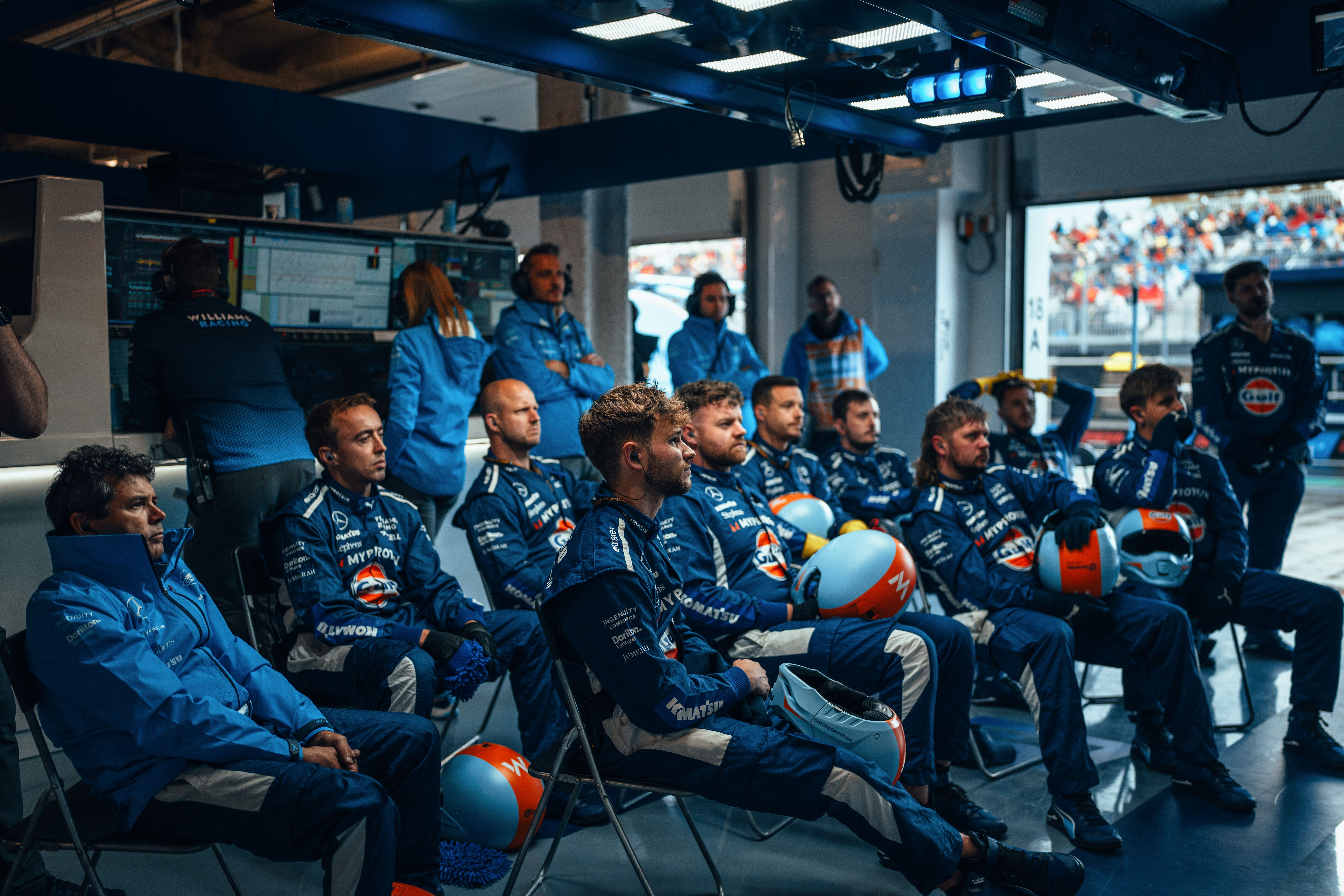 But it wasn't to be today, for the team. A gutting result.