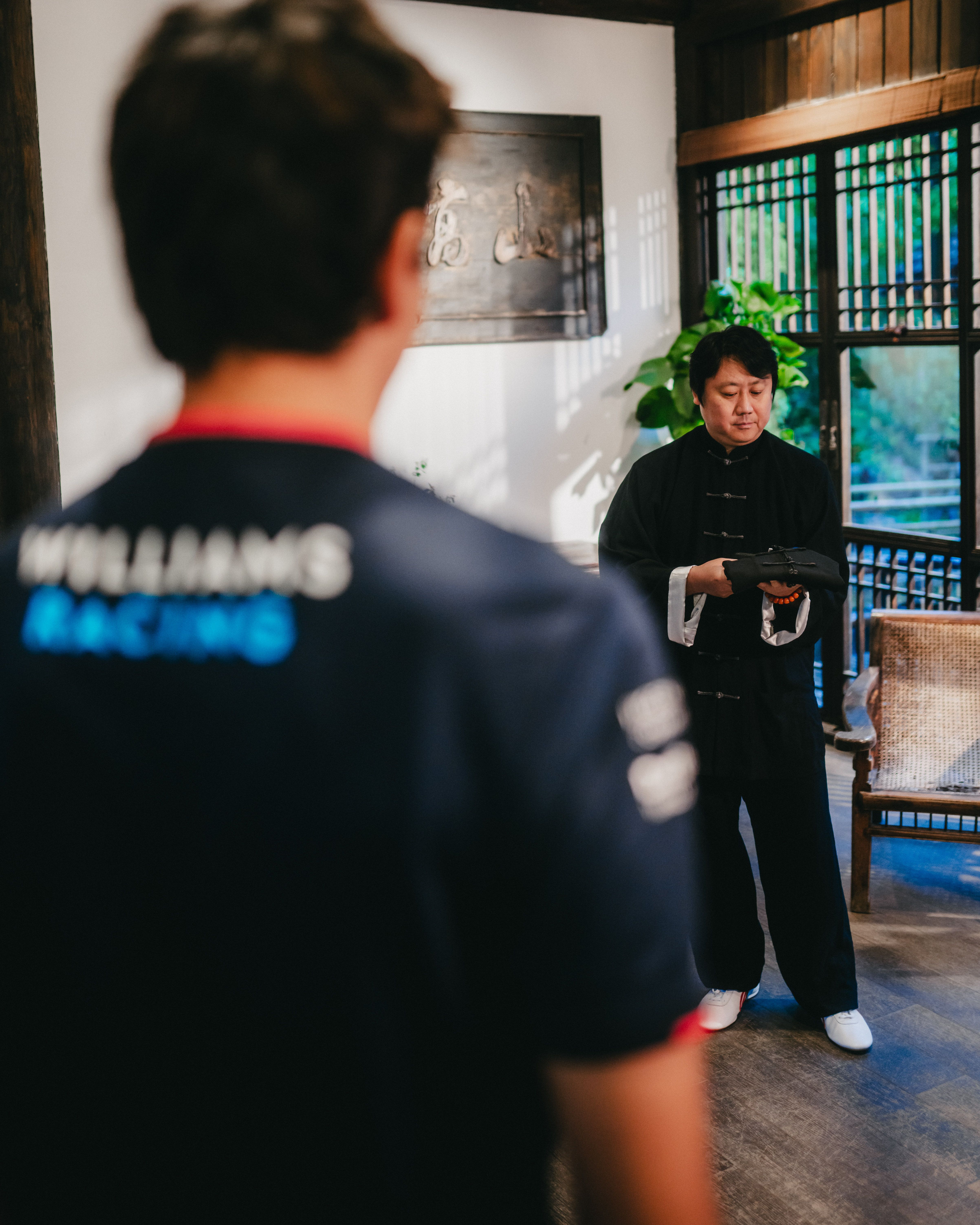 Meeting the Grand Master...