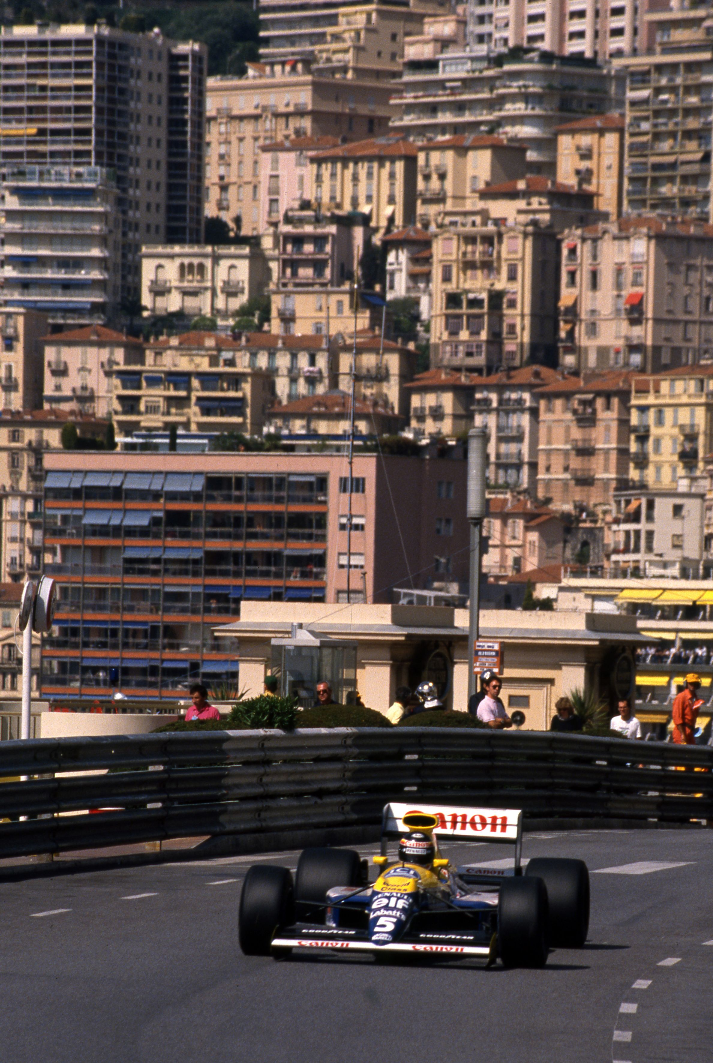Thierry Boutsen climbs up Beau Rivage in ‘90.