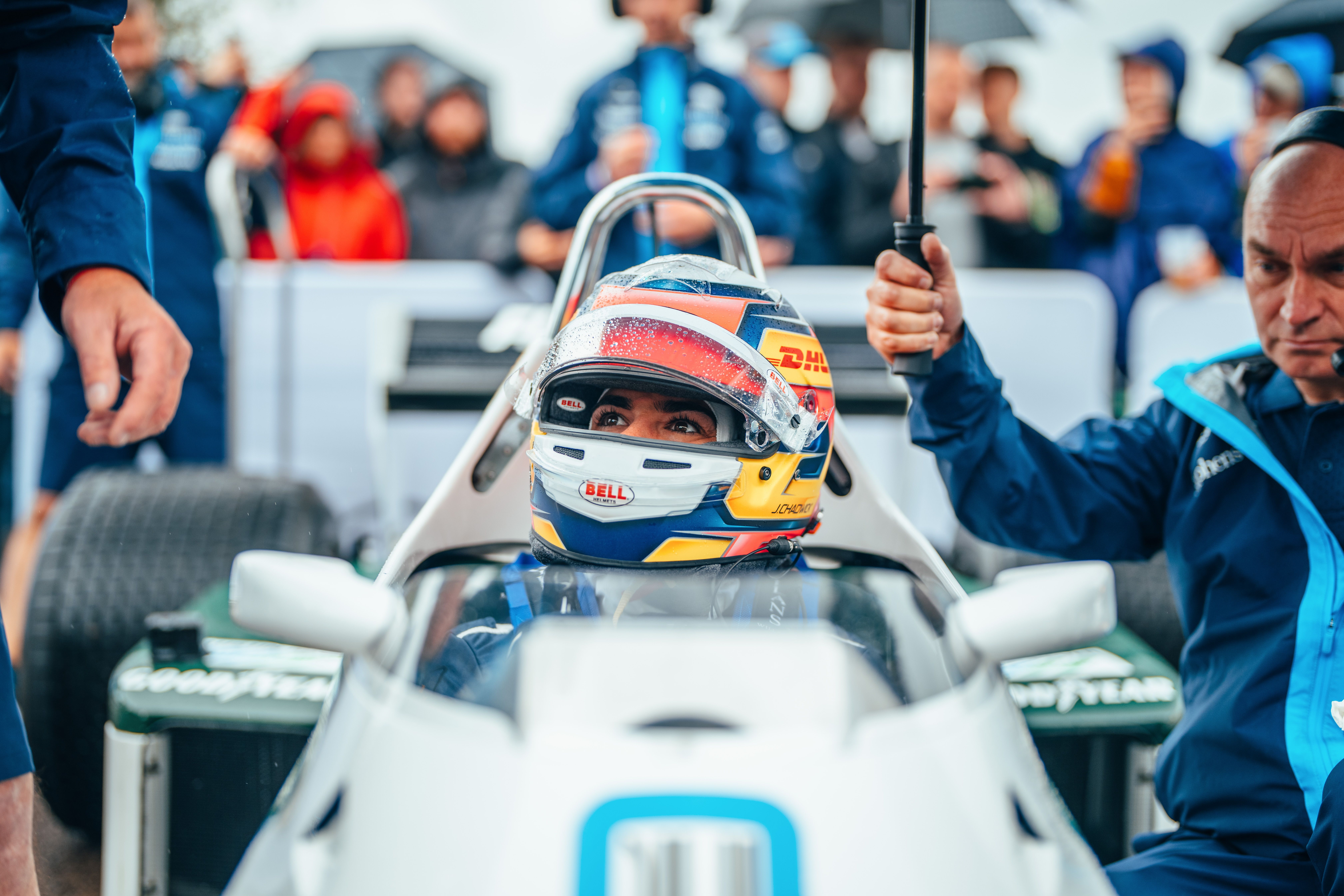 Jamie was behind the wheel on Friday.