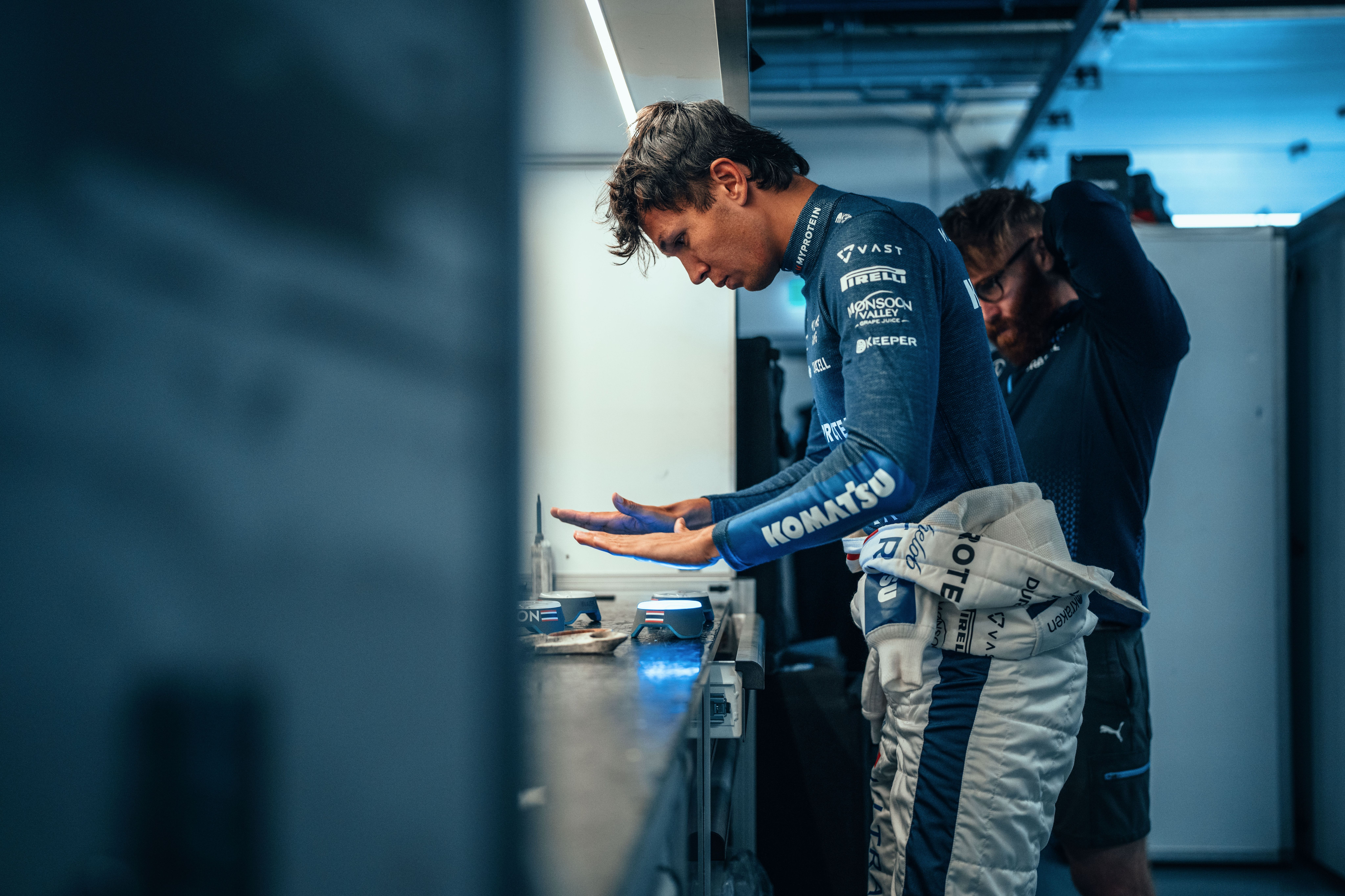 Staying warm in preparation