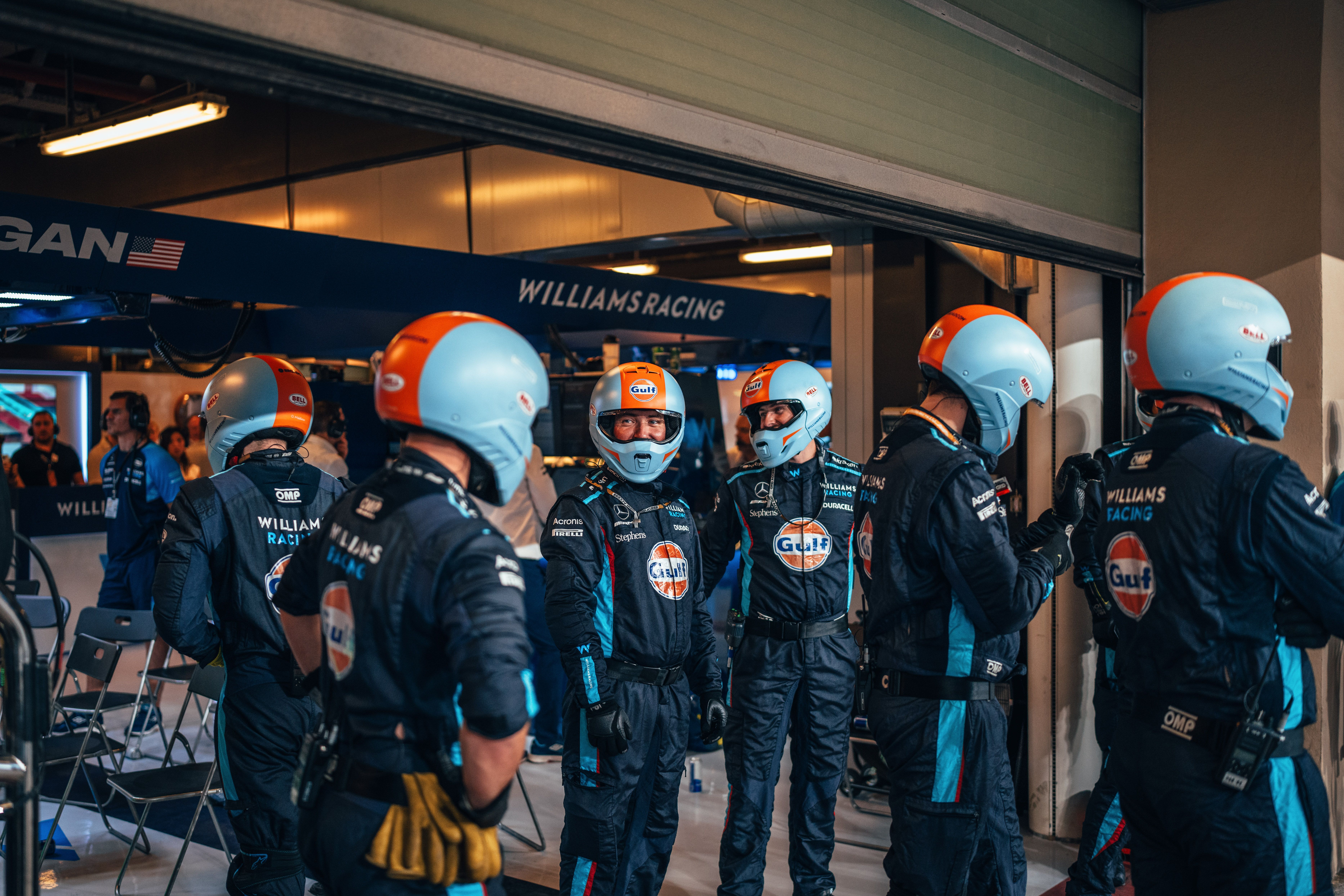 Carrying our fans names in the final race.