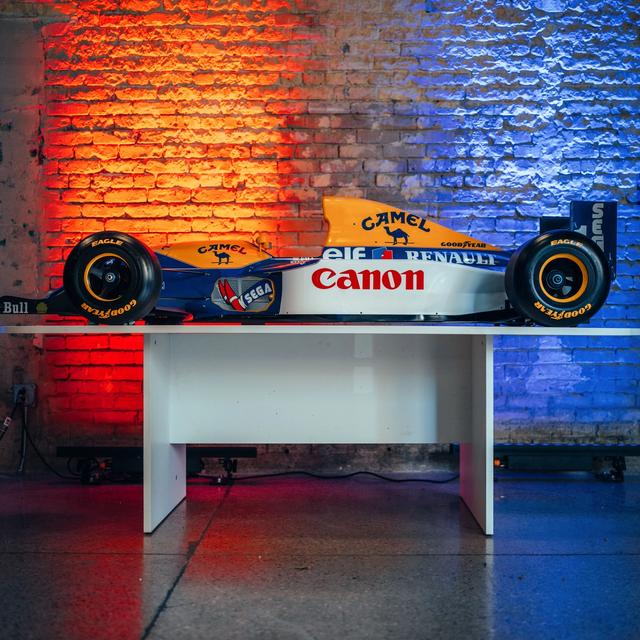 Get up close and personal with the wind tunnel model of our FW15C.