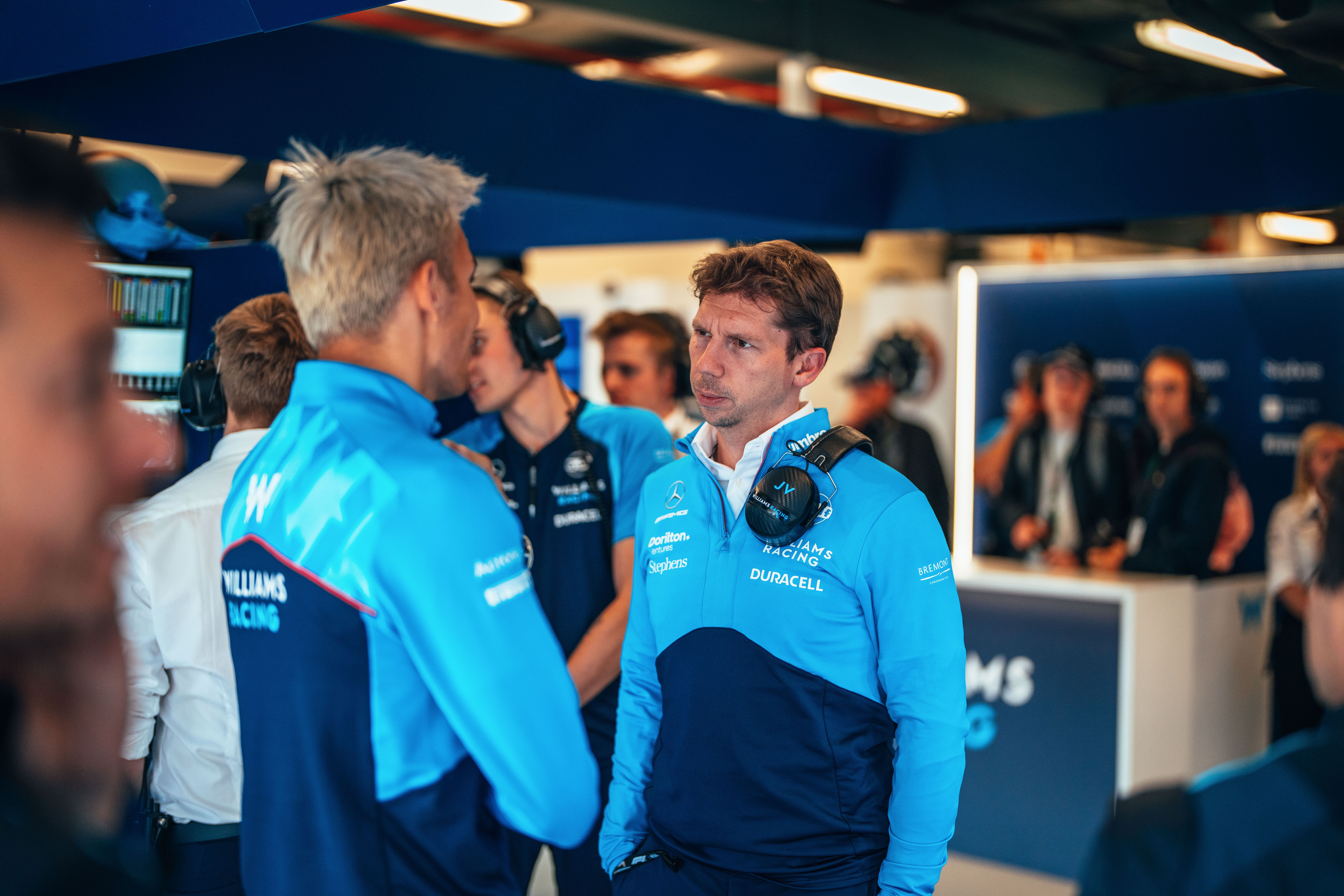 Talking through what happened with JV.