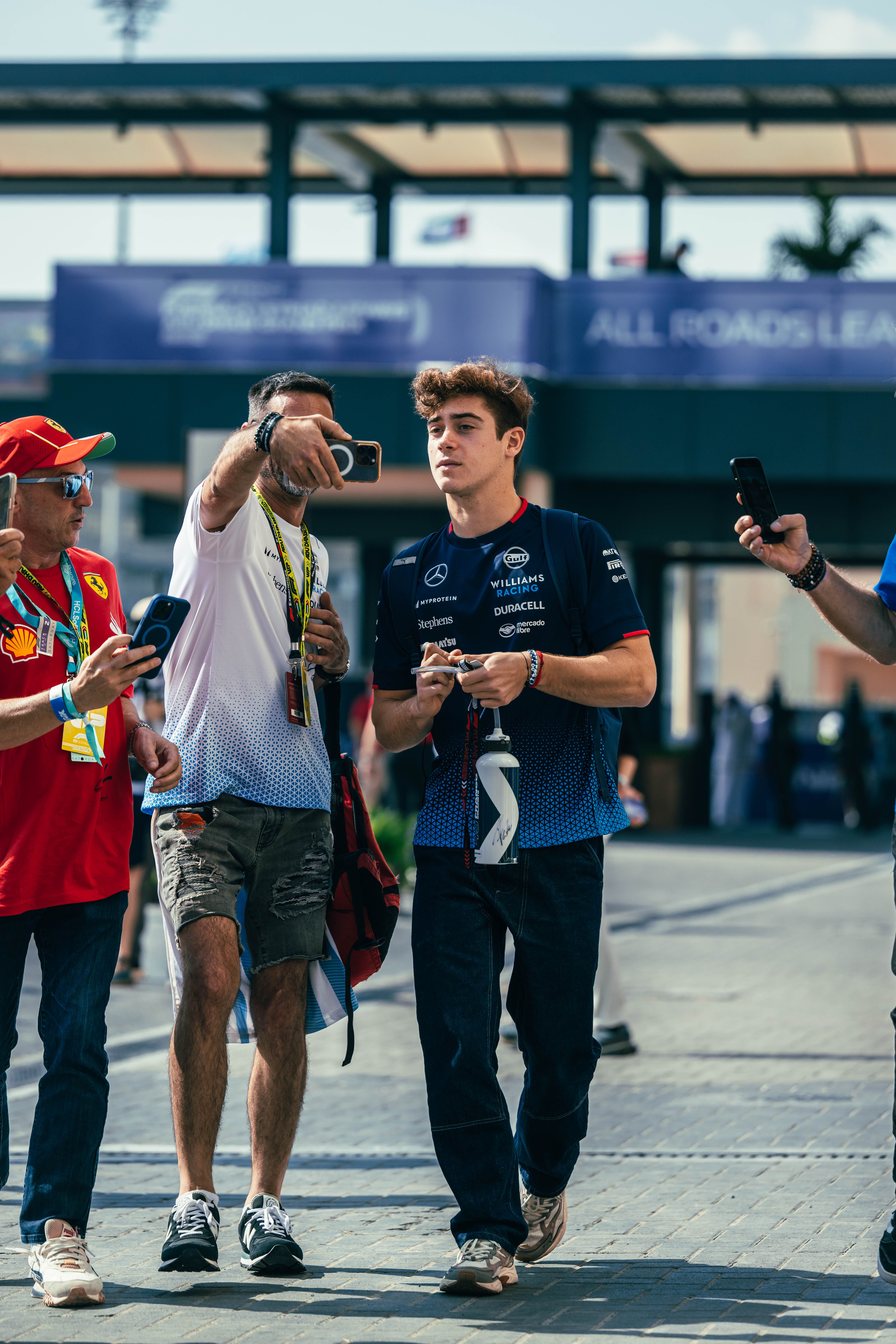 Getting that selfie for the 'gram