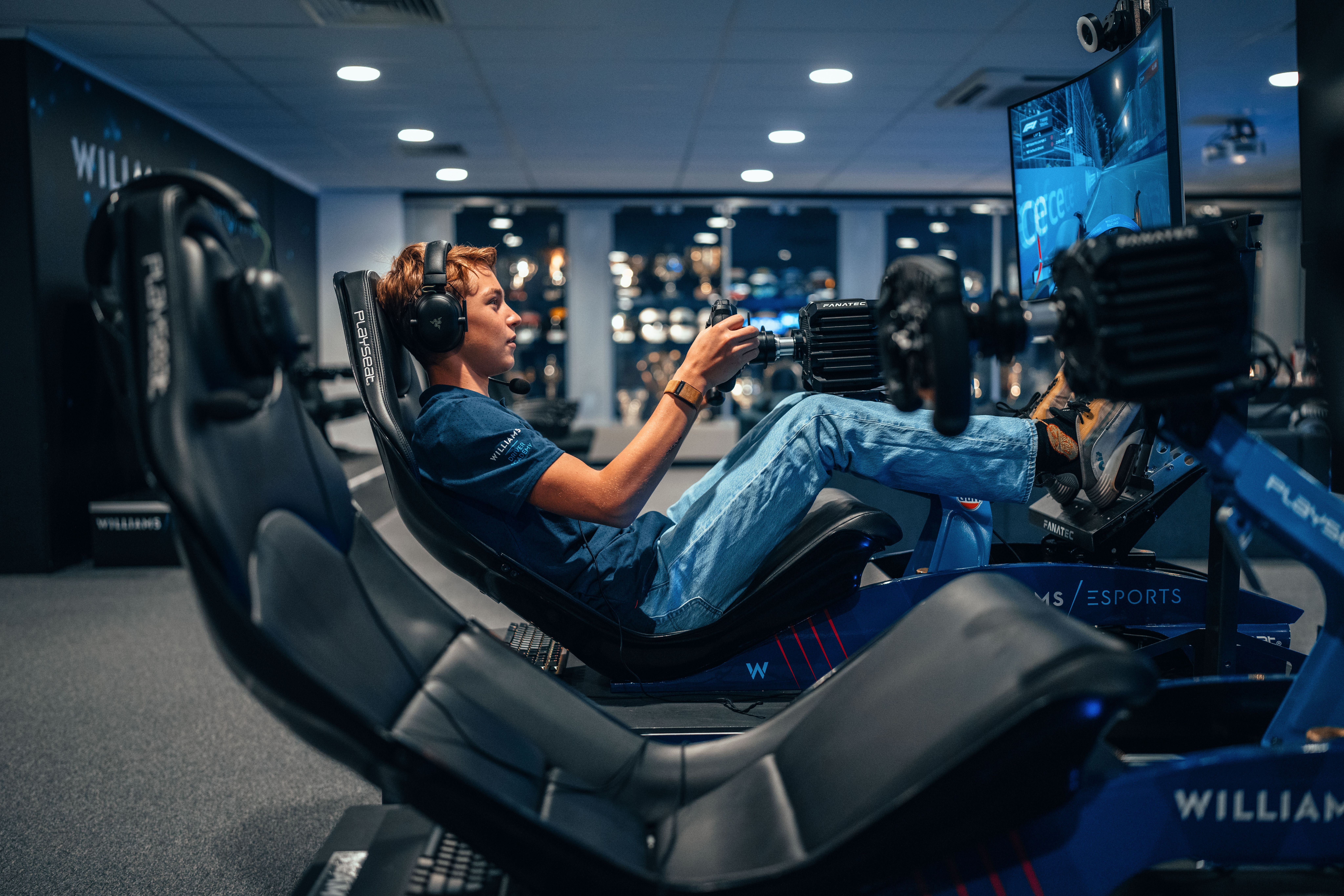 His first laps as a member of our Driver Academy.