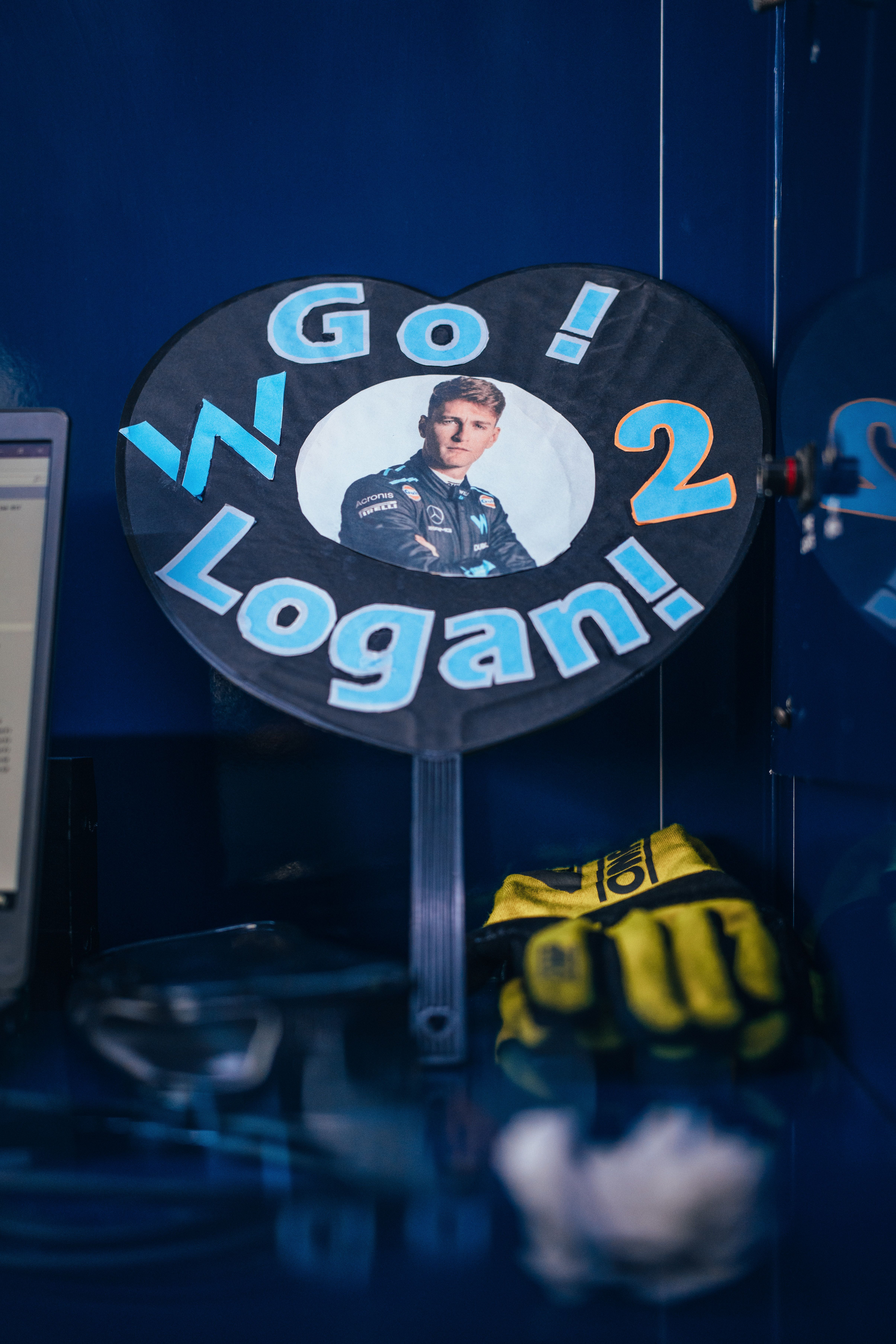 Motivation in the garage.