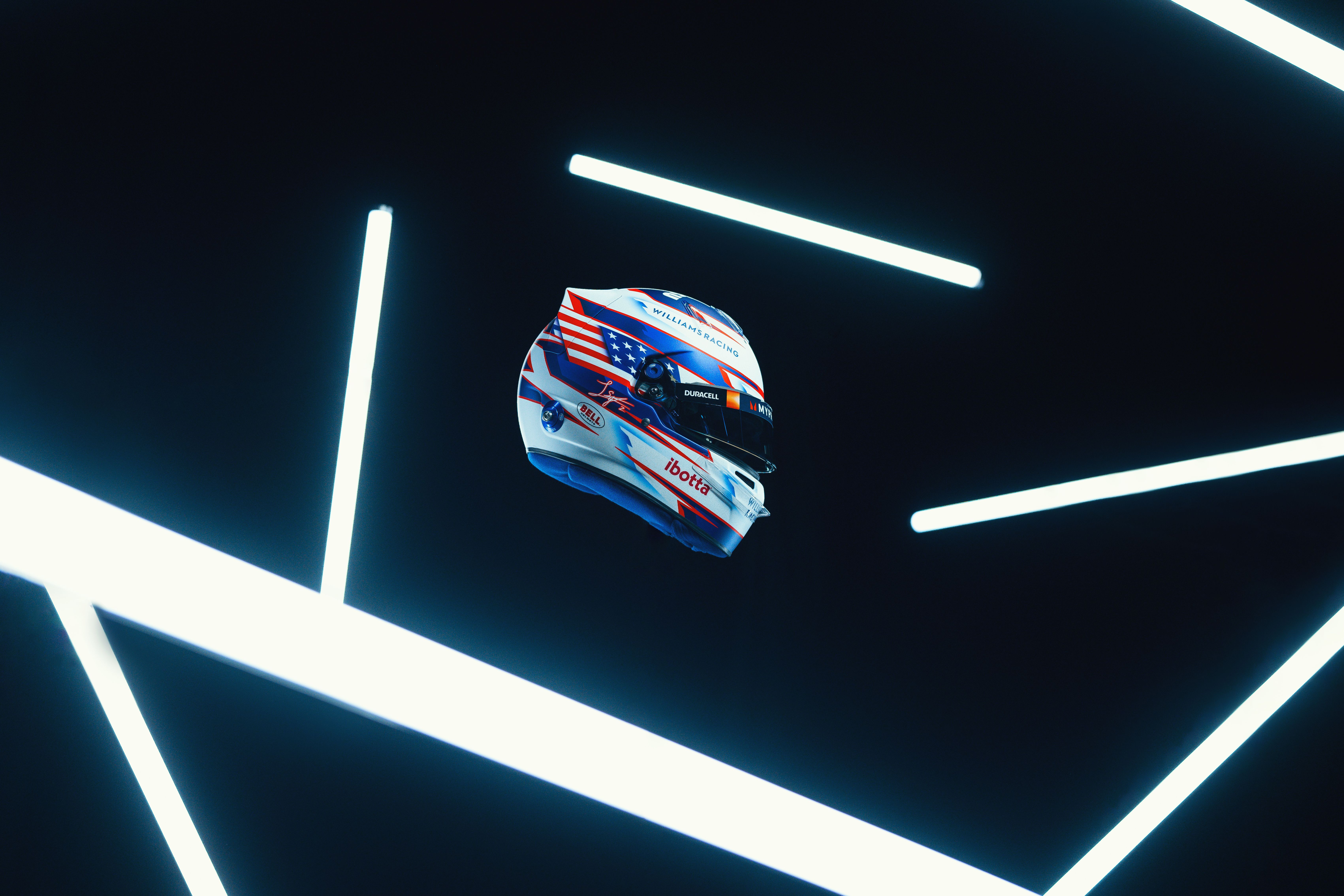 Proudly flying the stars and stripes in F1. 