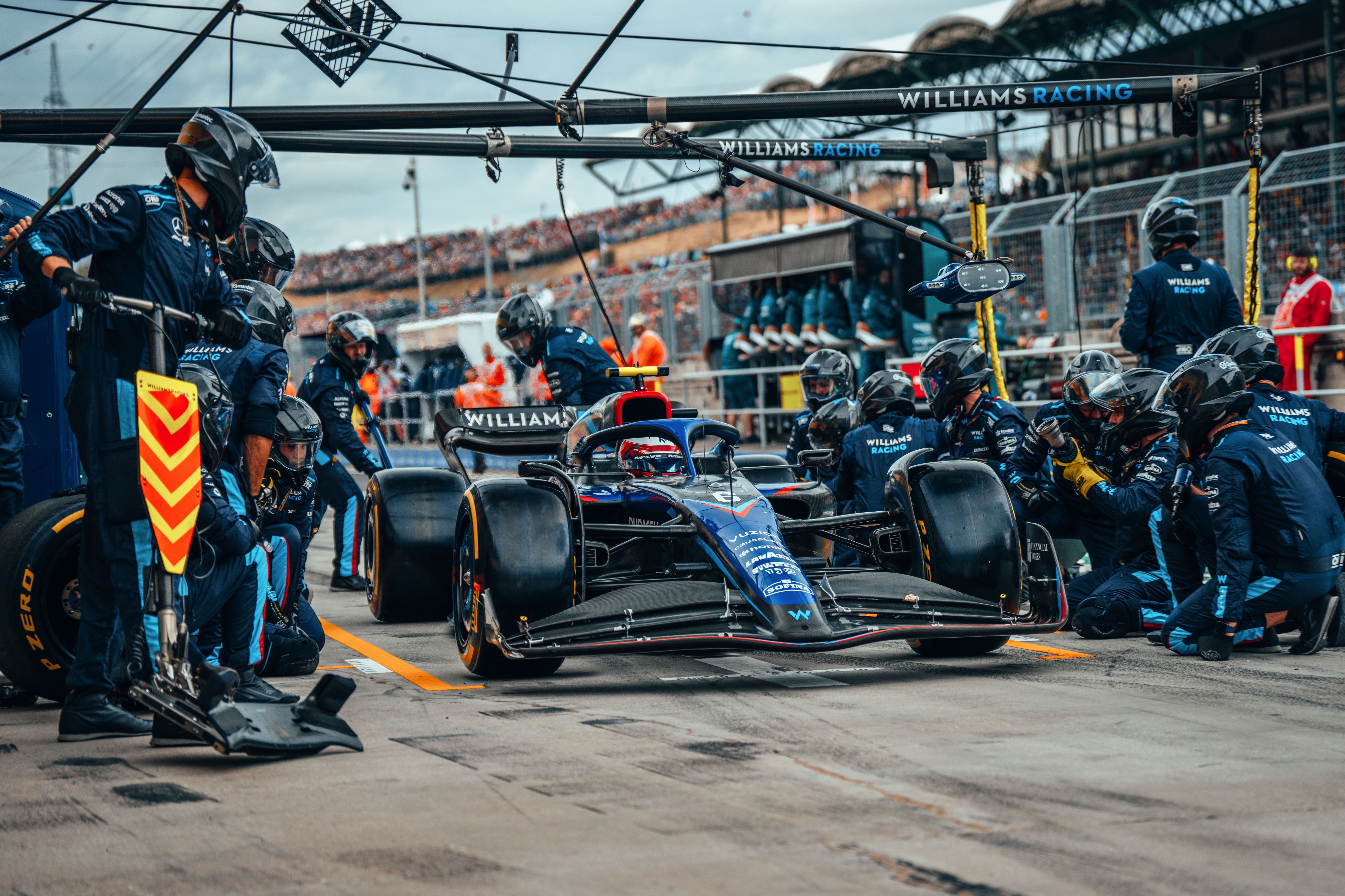 Another 2.5 second stop from the team