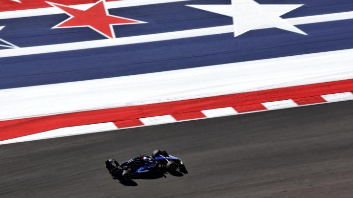 Alex Albon at the 2024 US Grand Prix, Austin