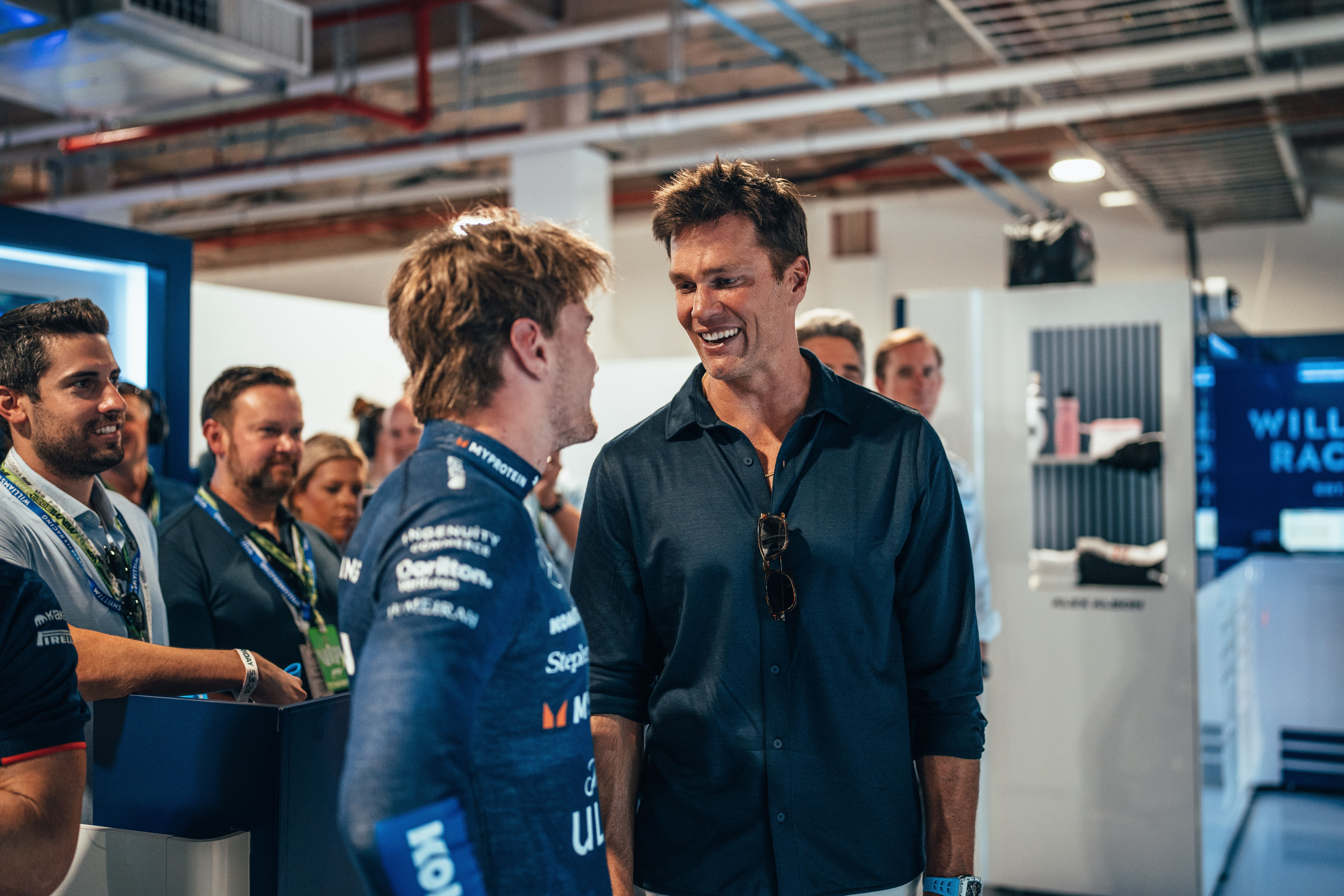 Great to have Tom Brady with us today.