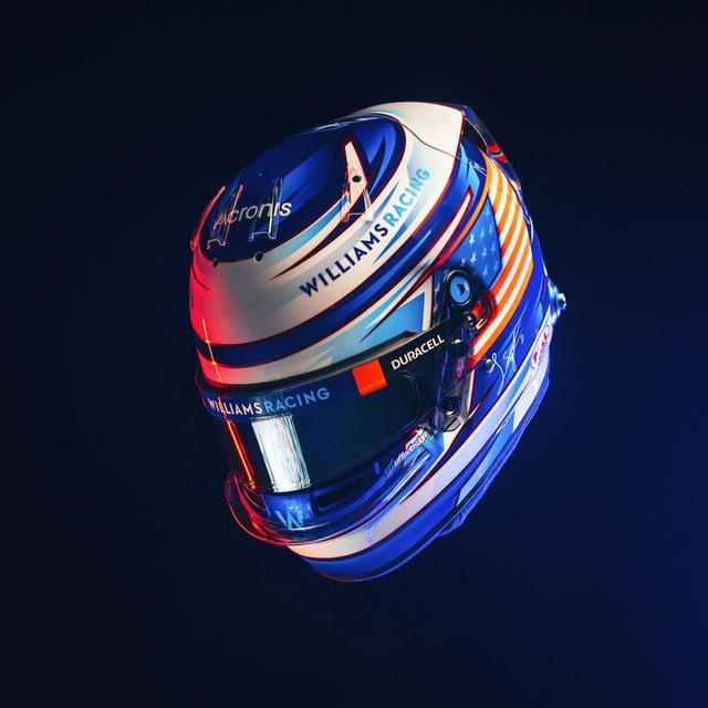 In Photos Logan Sargeant’s 2023 helmet Williams Racing