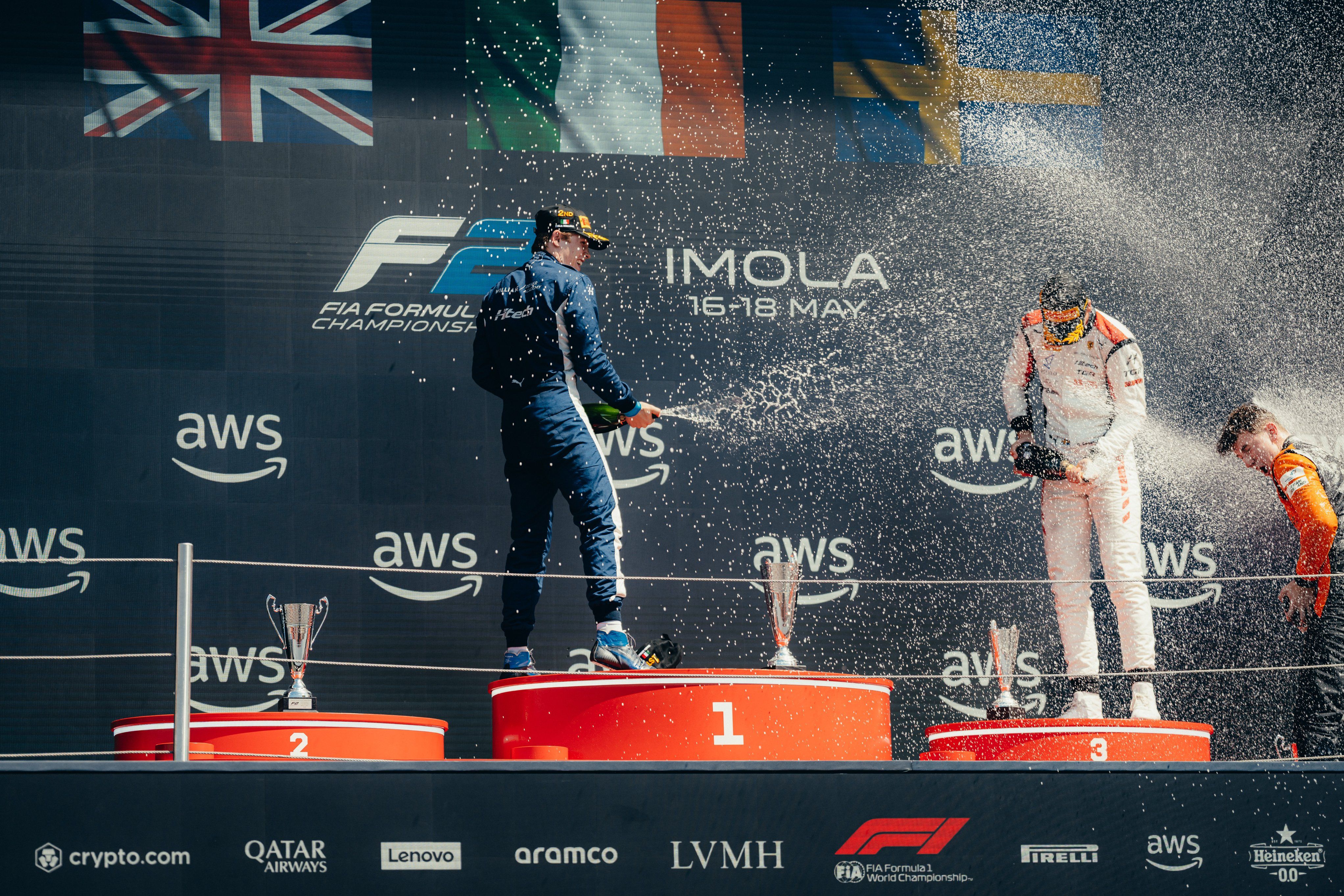 Sunday morning champagne showers