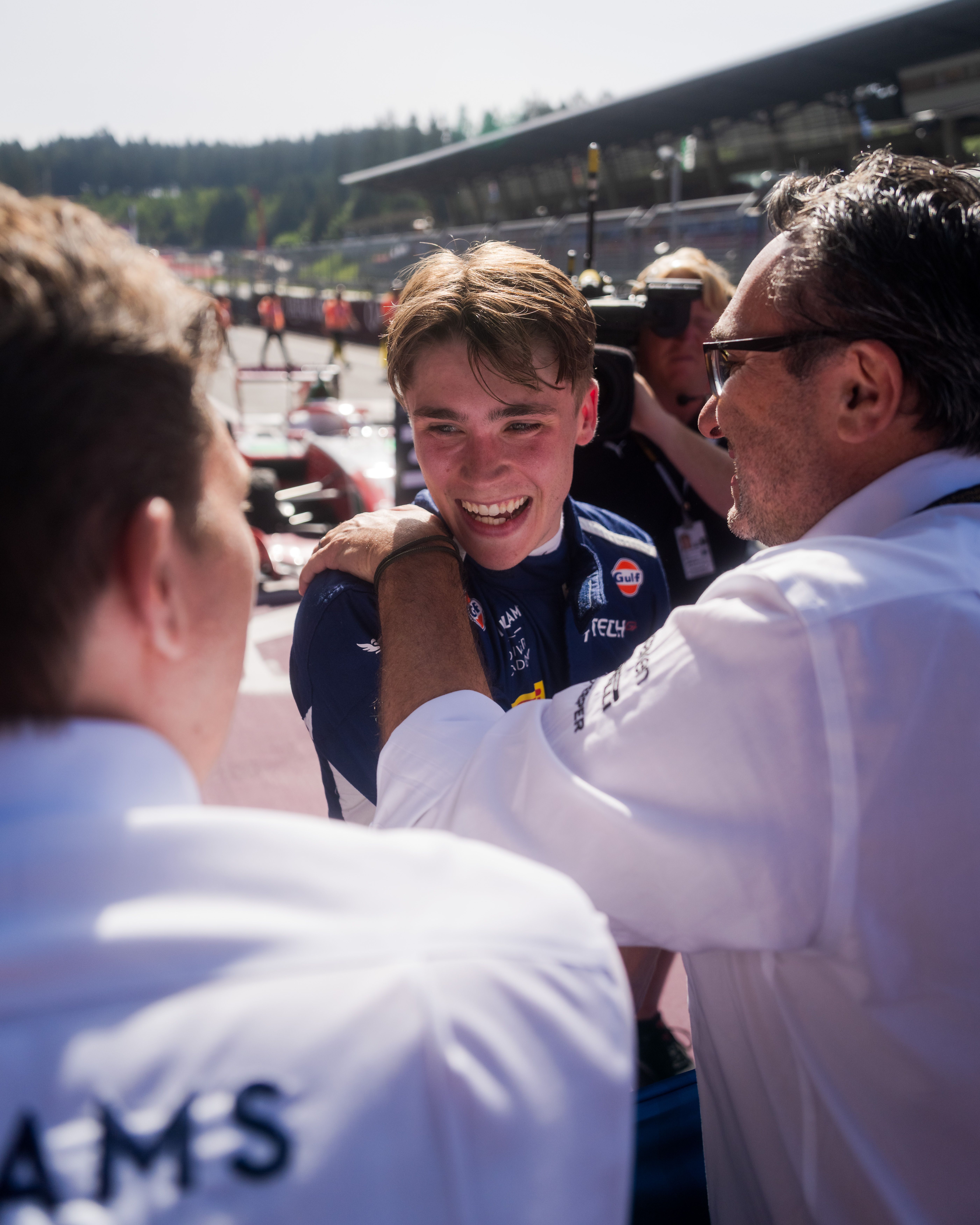 All smiles with Sven.