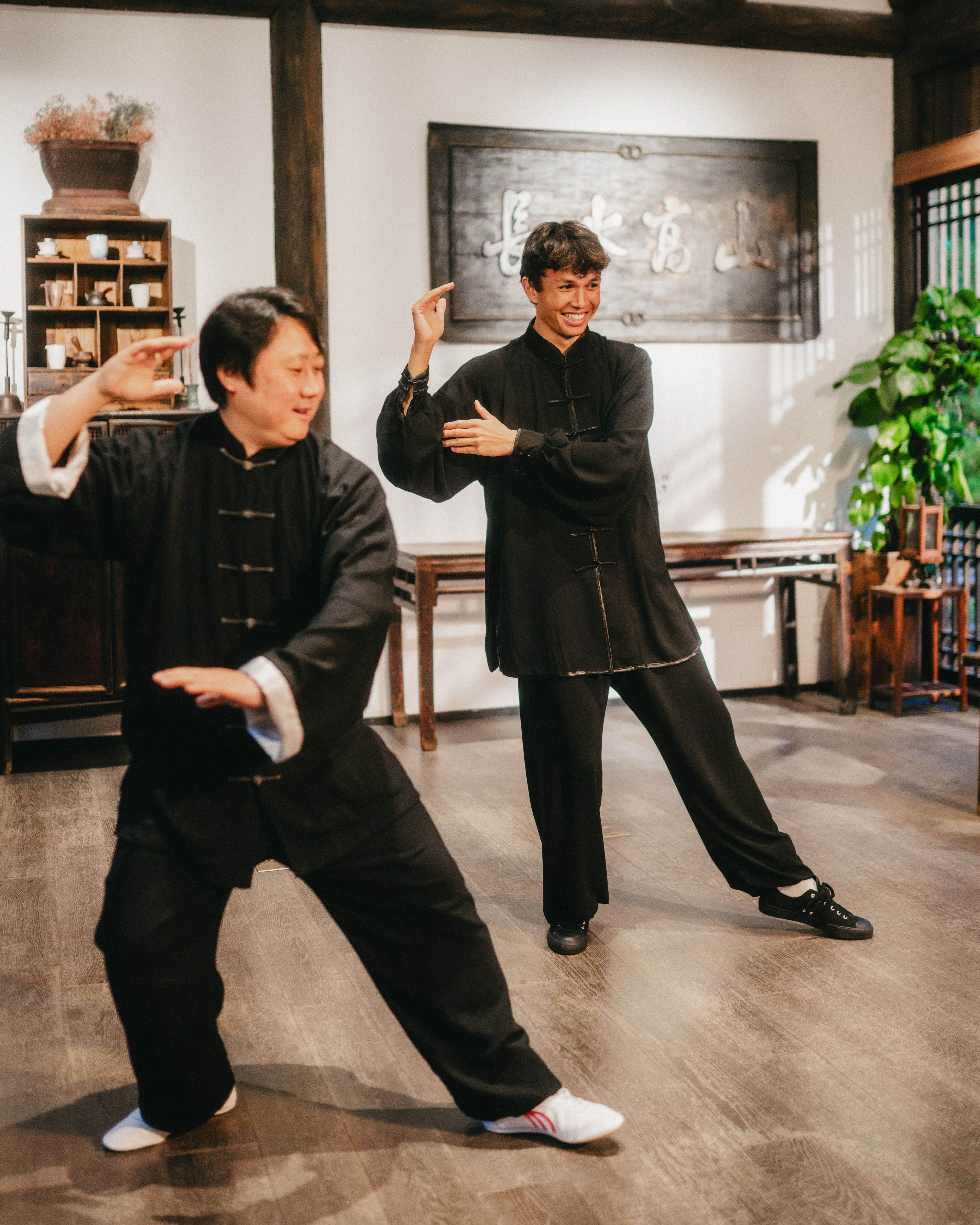 Straight into action!