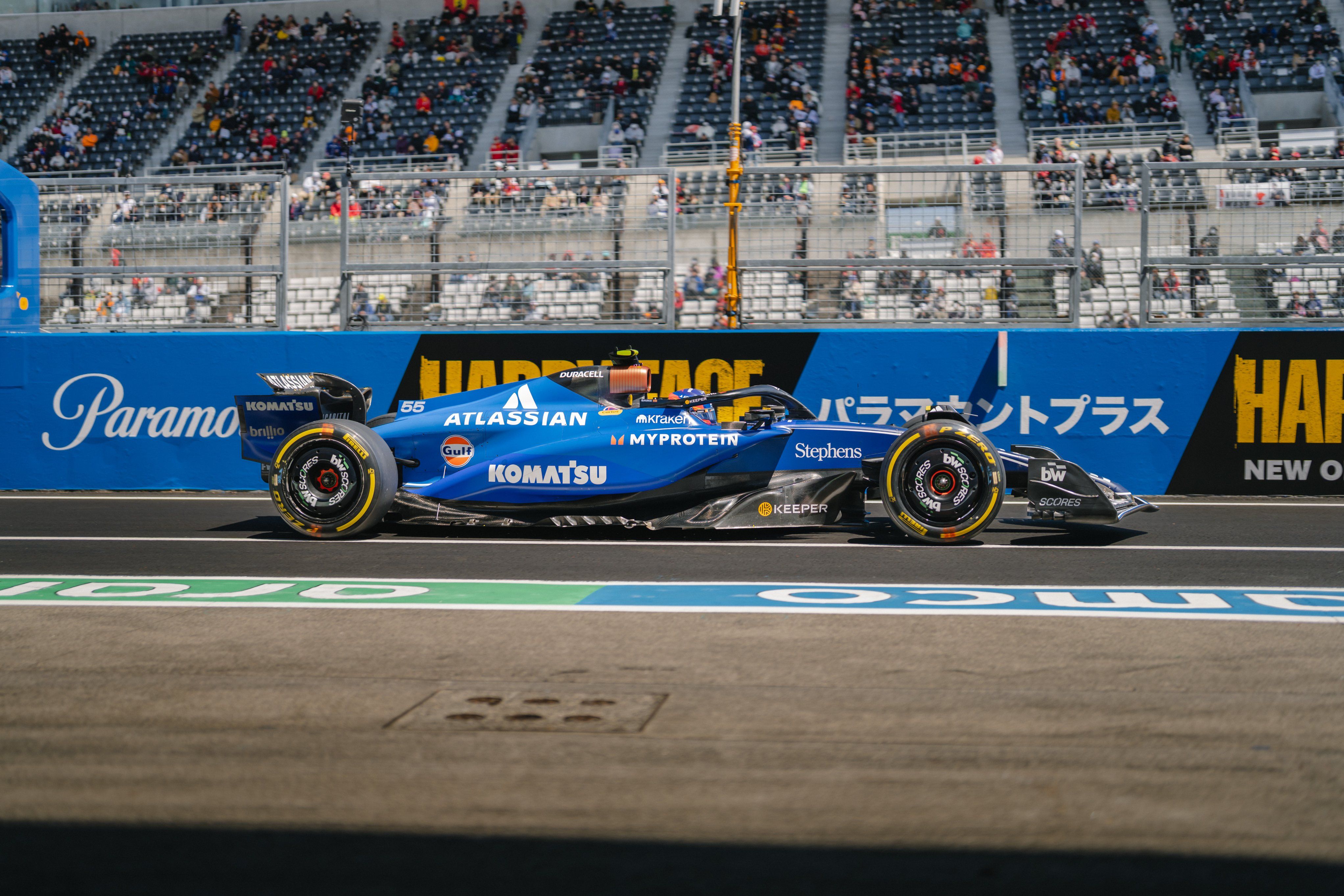 Didn't feel like stopping, Carlos?!