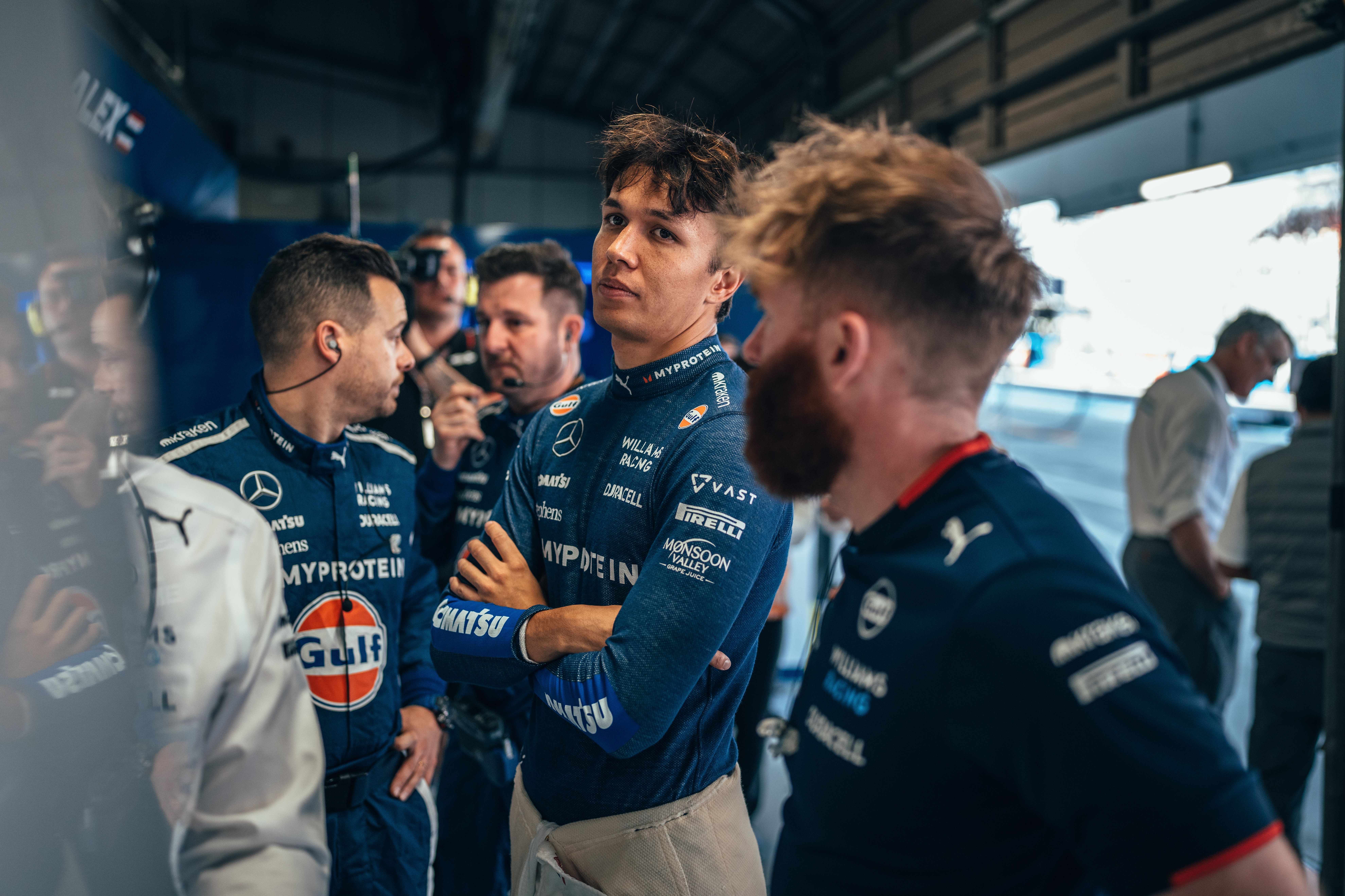 Great to see Alex walk away from his crash