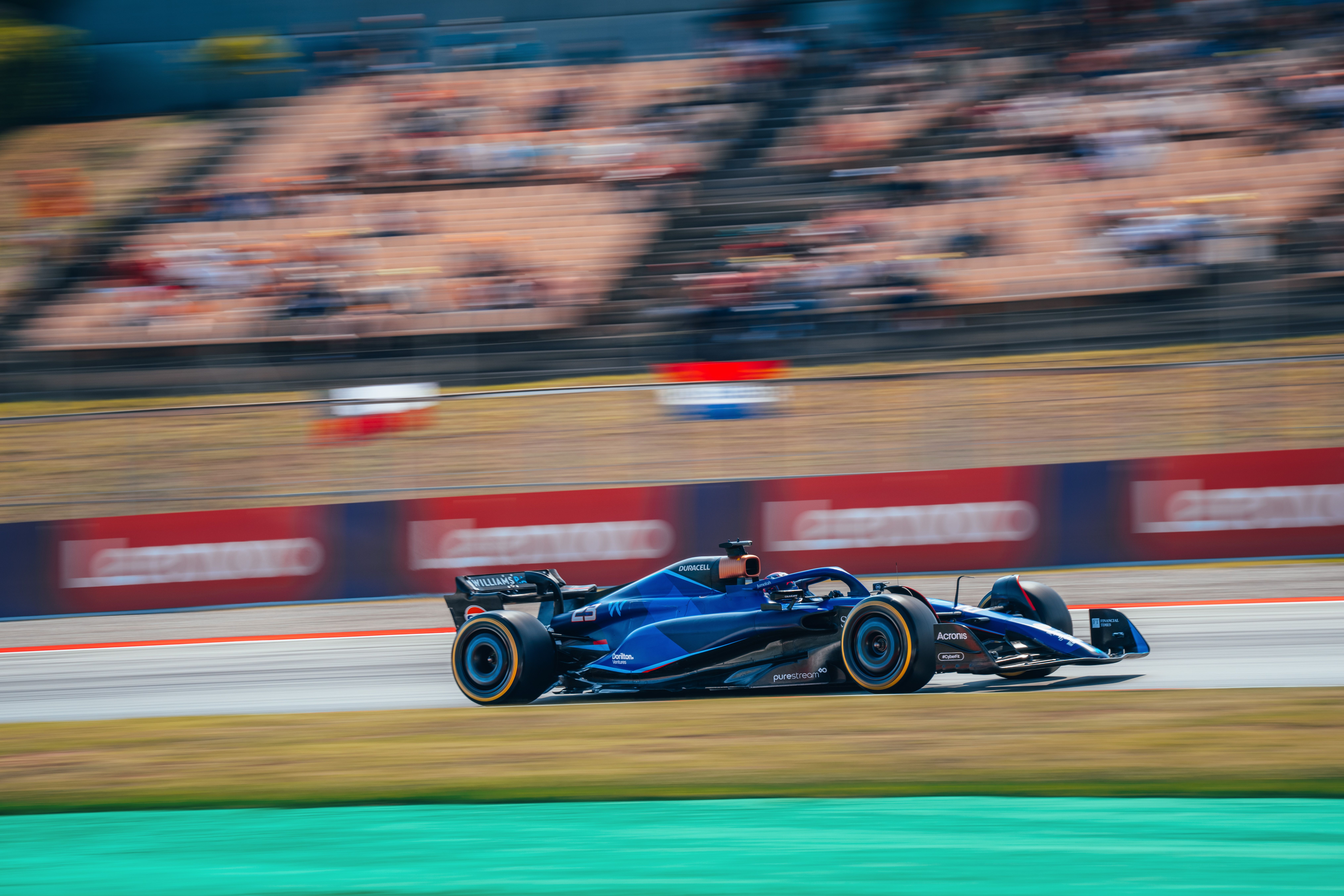 Alex enters the final sector.