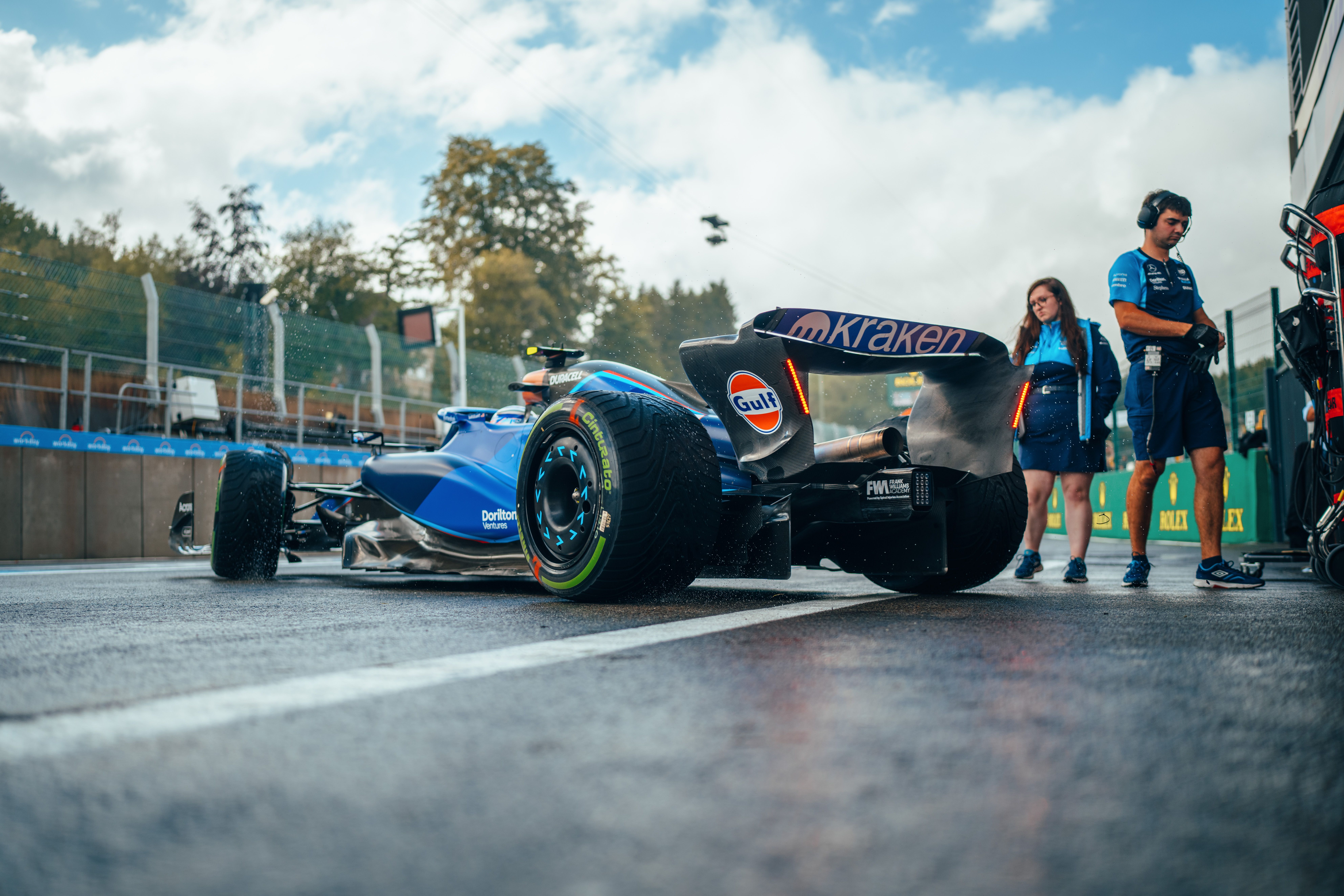 A mega effort from the whole team to get Logan back out there too.