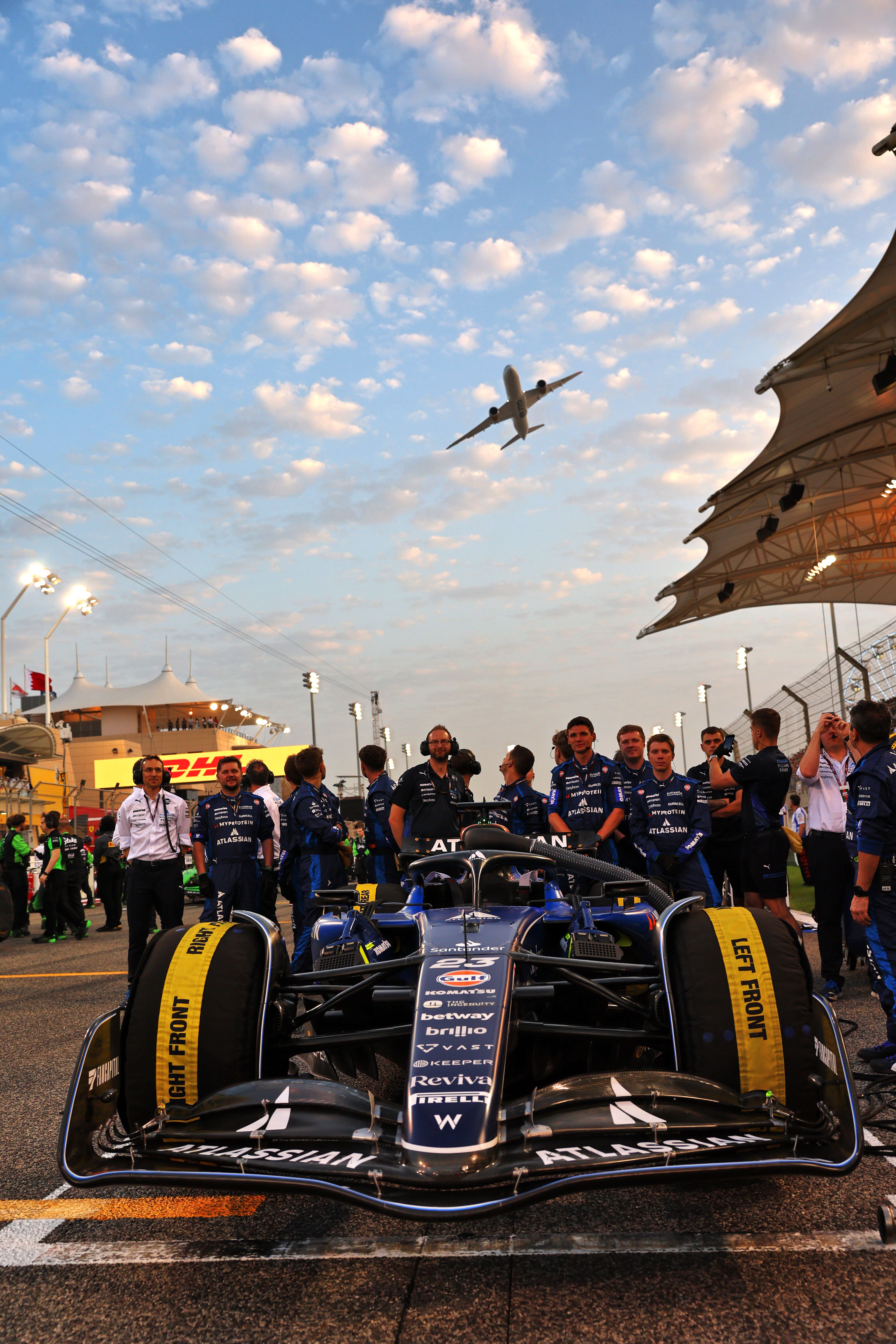 The flyover before the race starts is always impressive