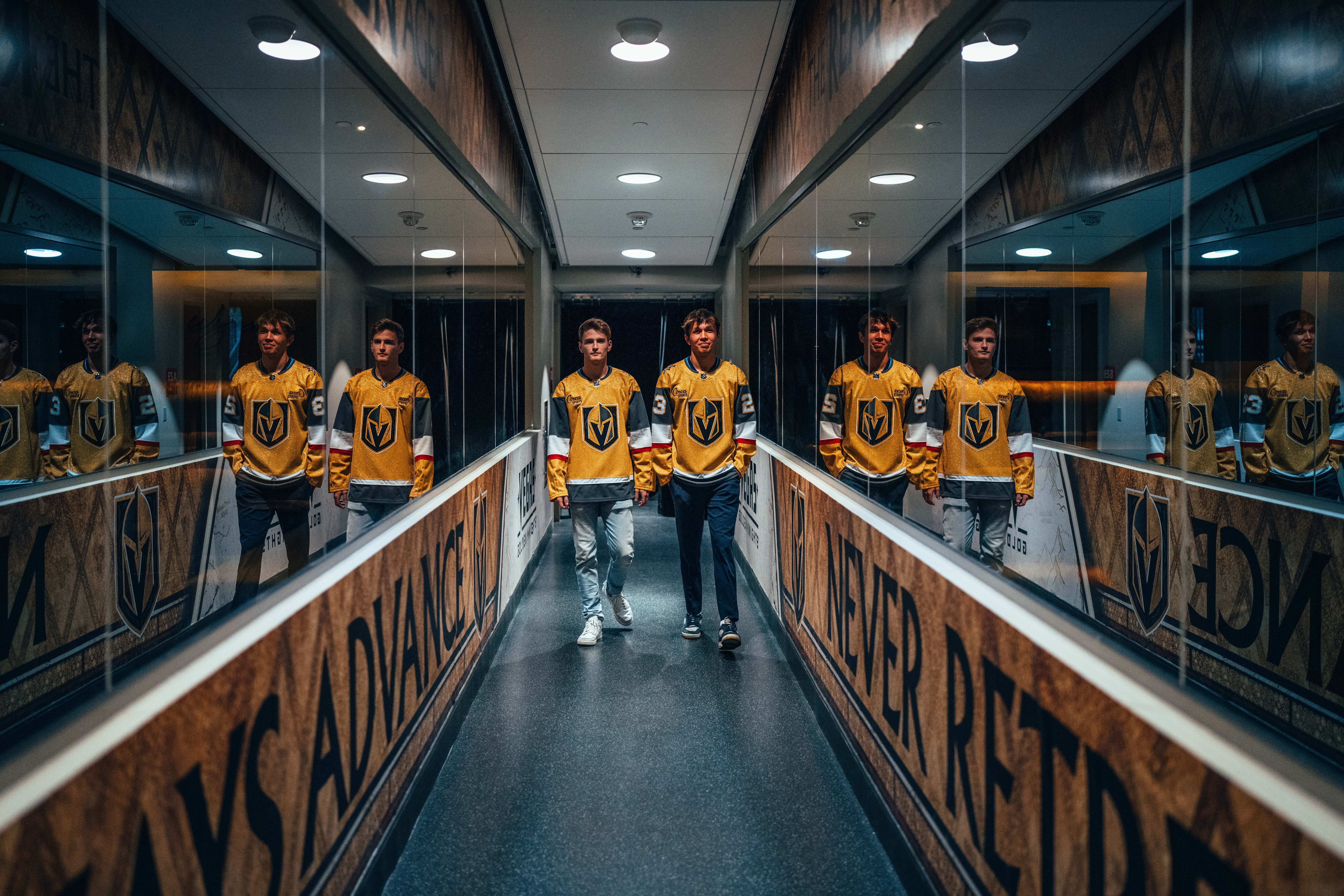 And heading down the tunnel.