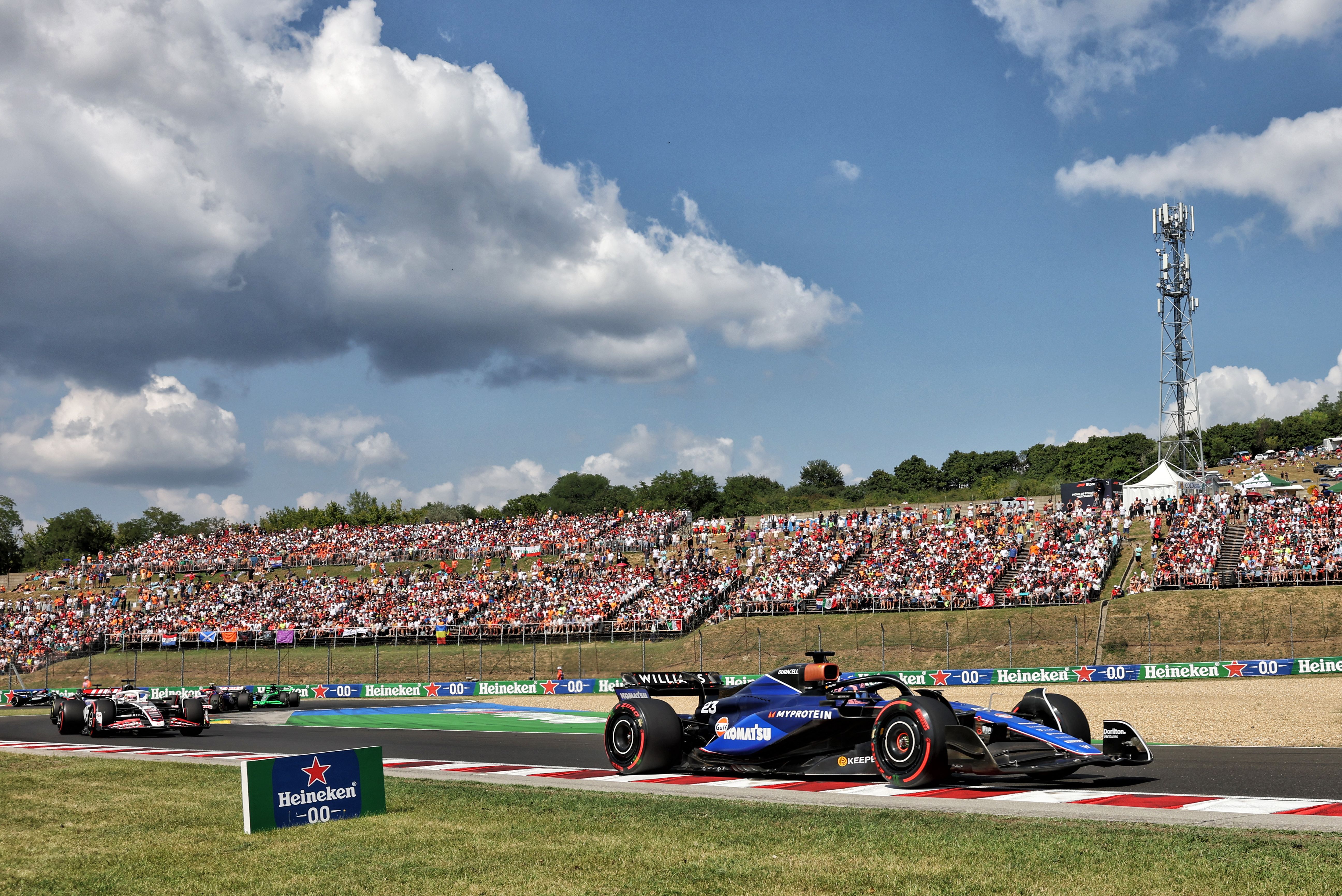 Alex navigates the chicane at Turn 6/7