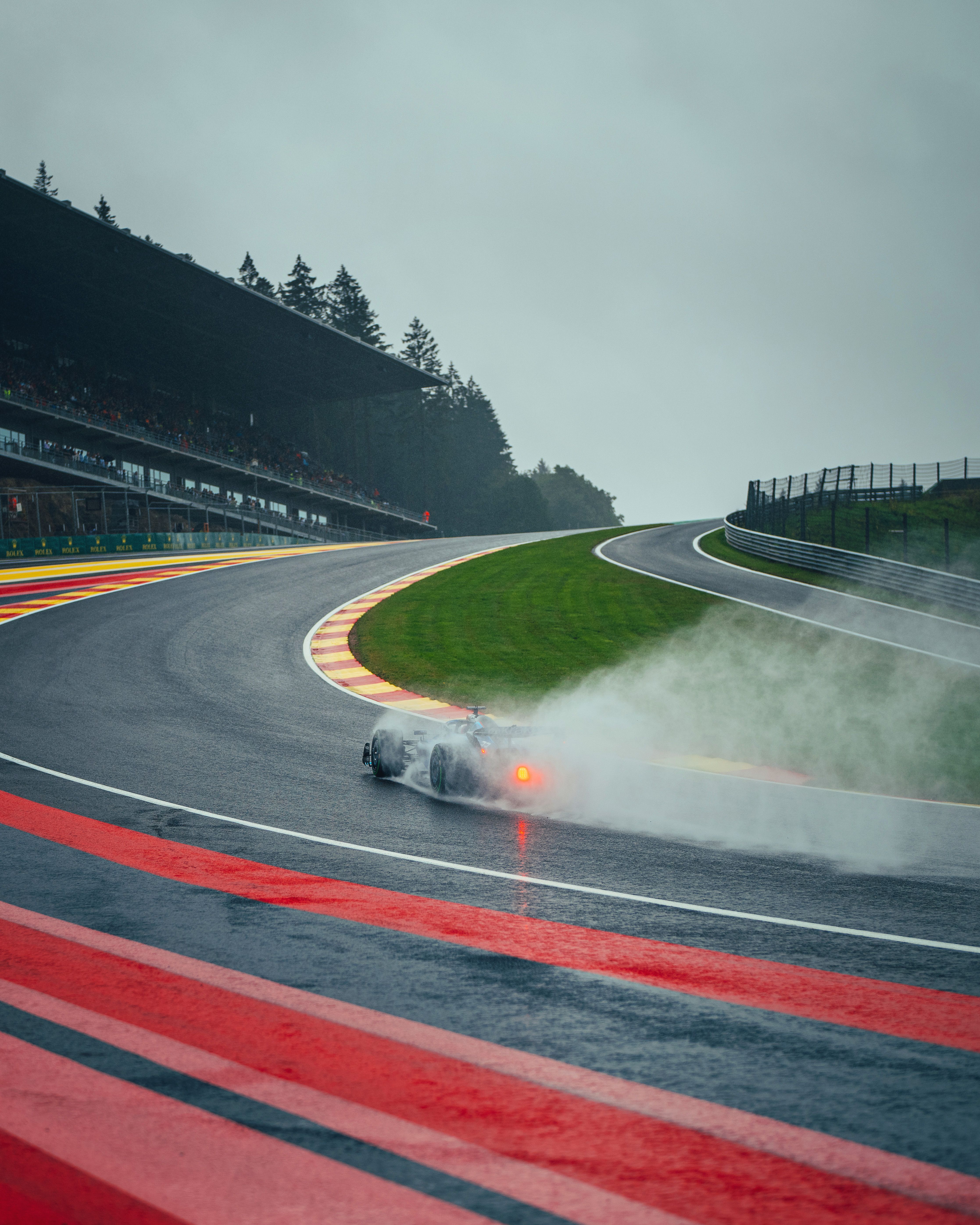 Climbing one of motorsport’s most iconic corners.