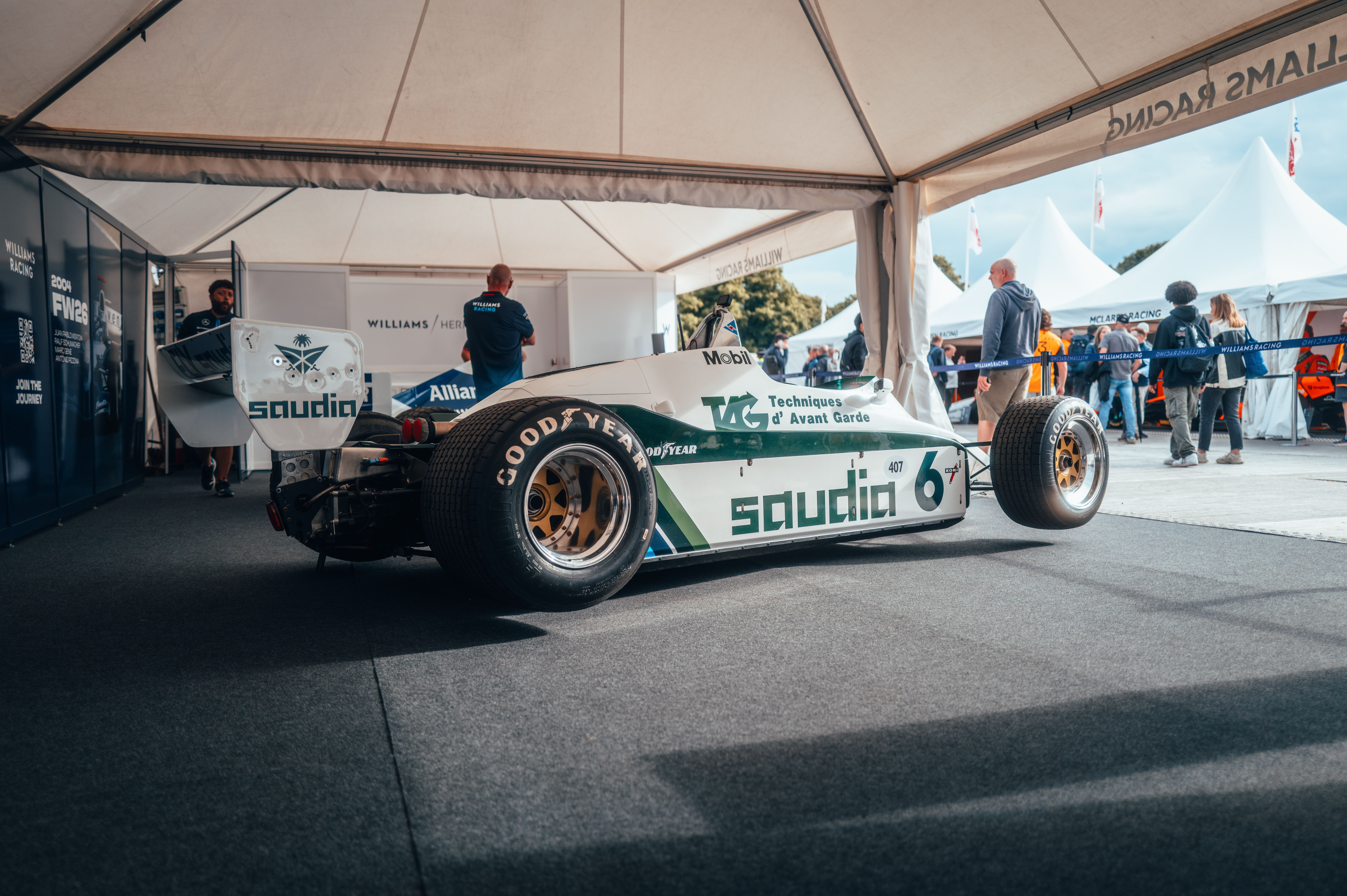 The FW08 is ready for more hill climb fun.