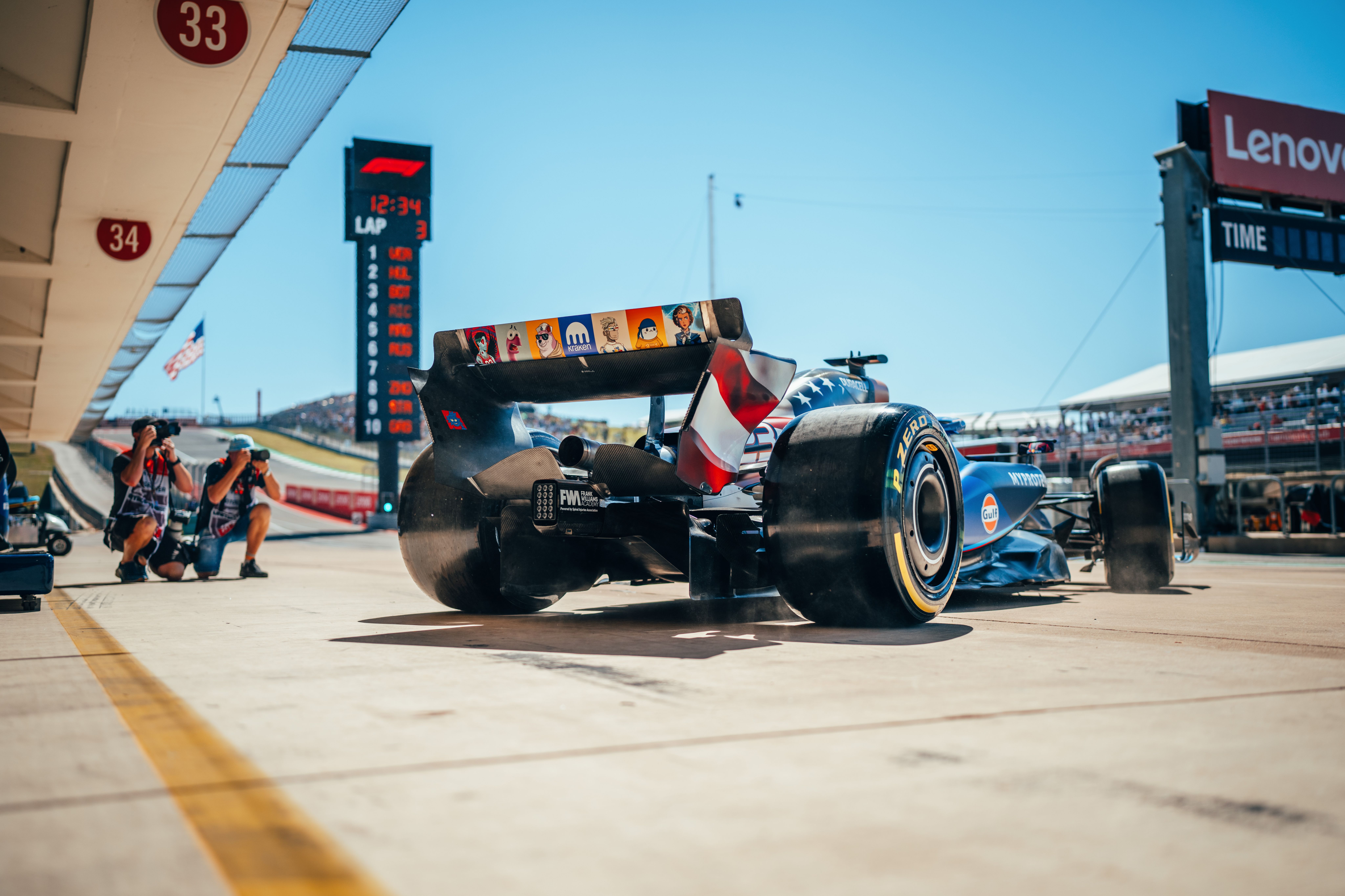 Our Kraken Rear Wing Takeover heads out!