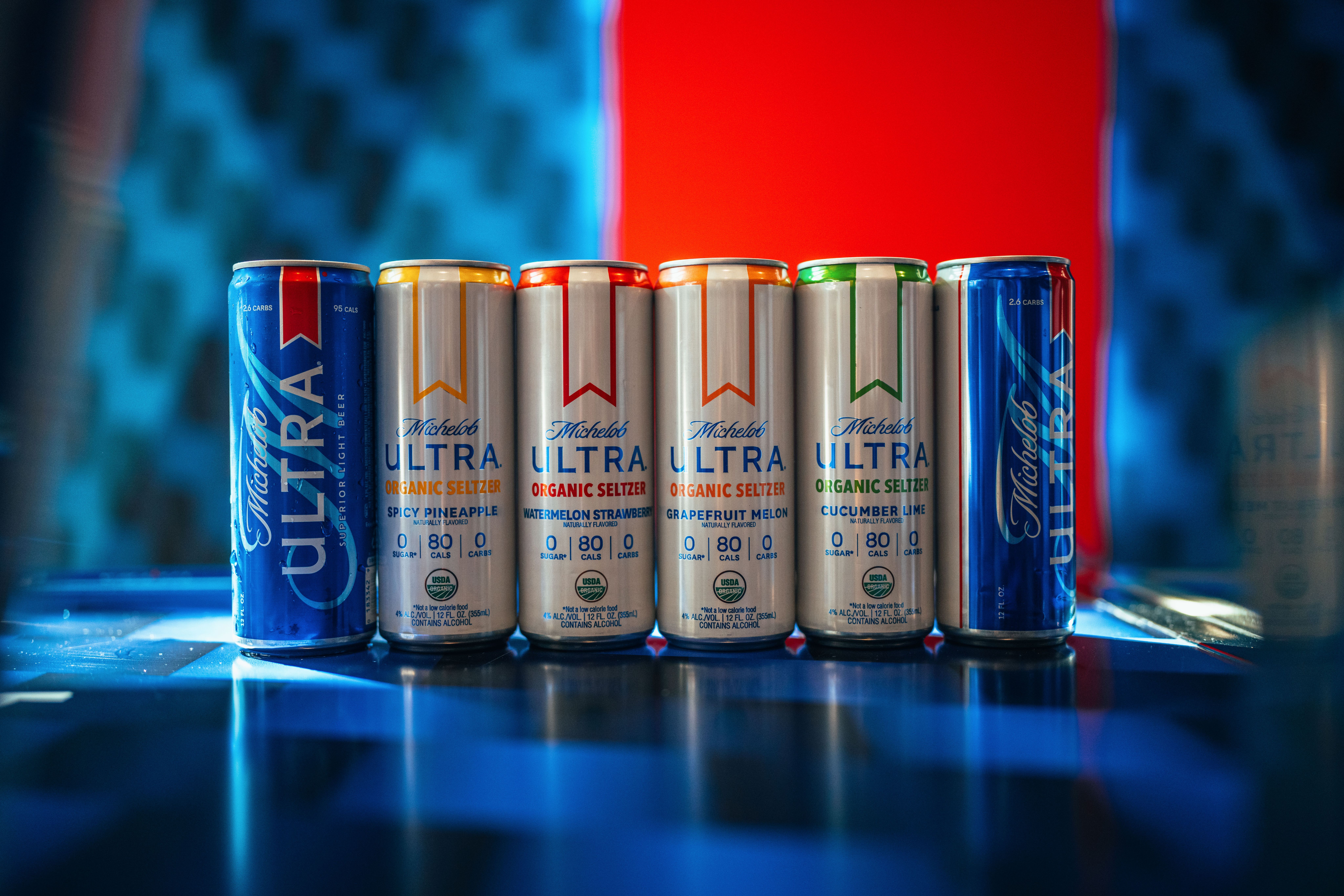 Take a break at the Michelob Ultra bar.