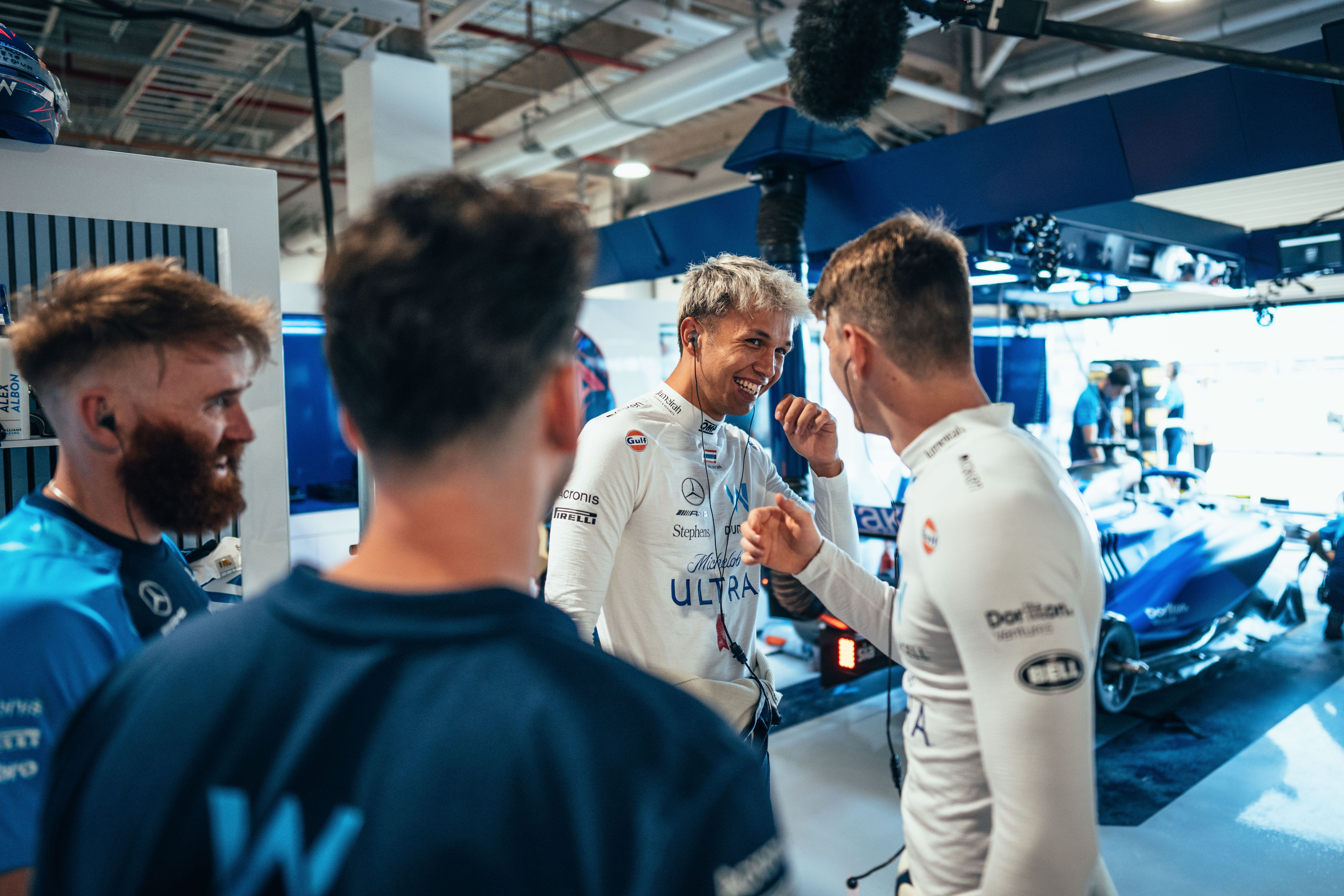 A quick catch-up pre-session.