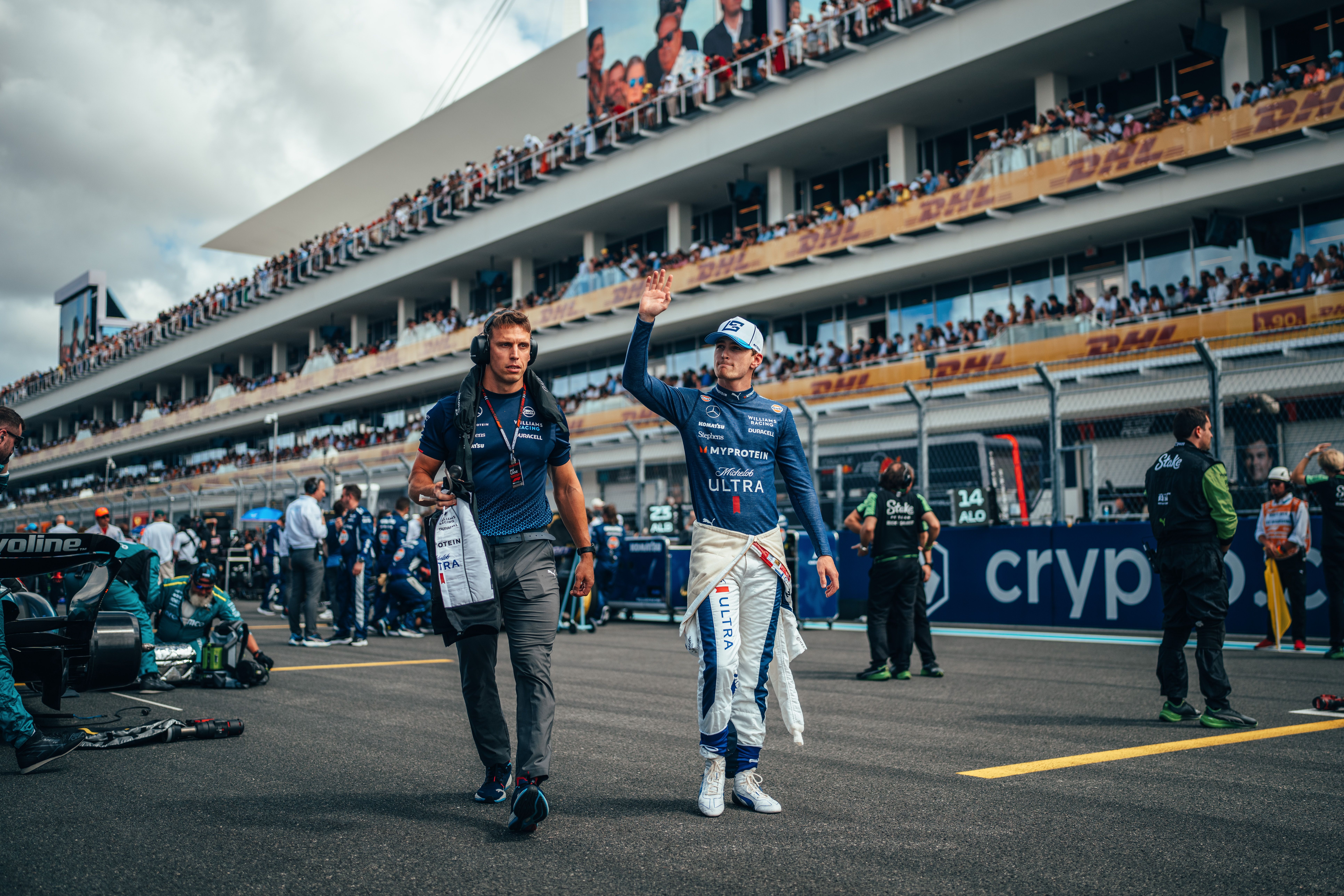 Feeling the hometown love.