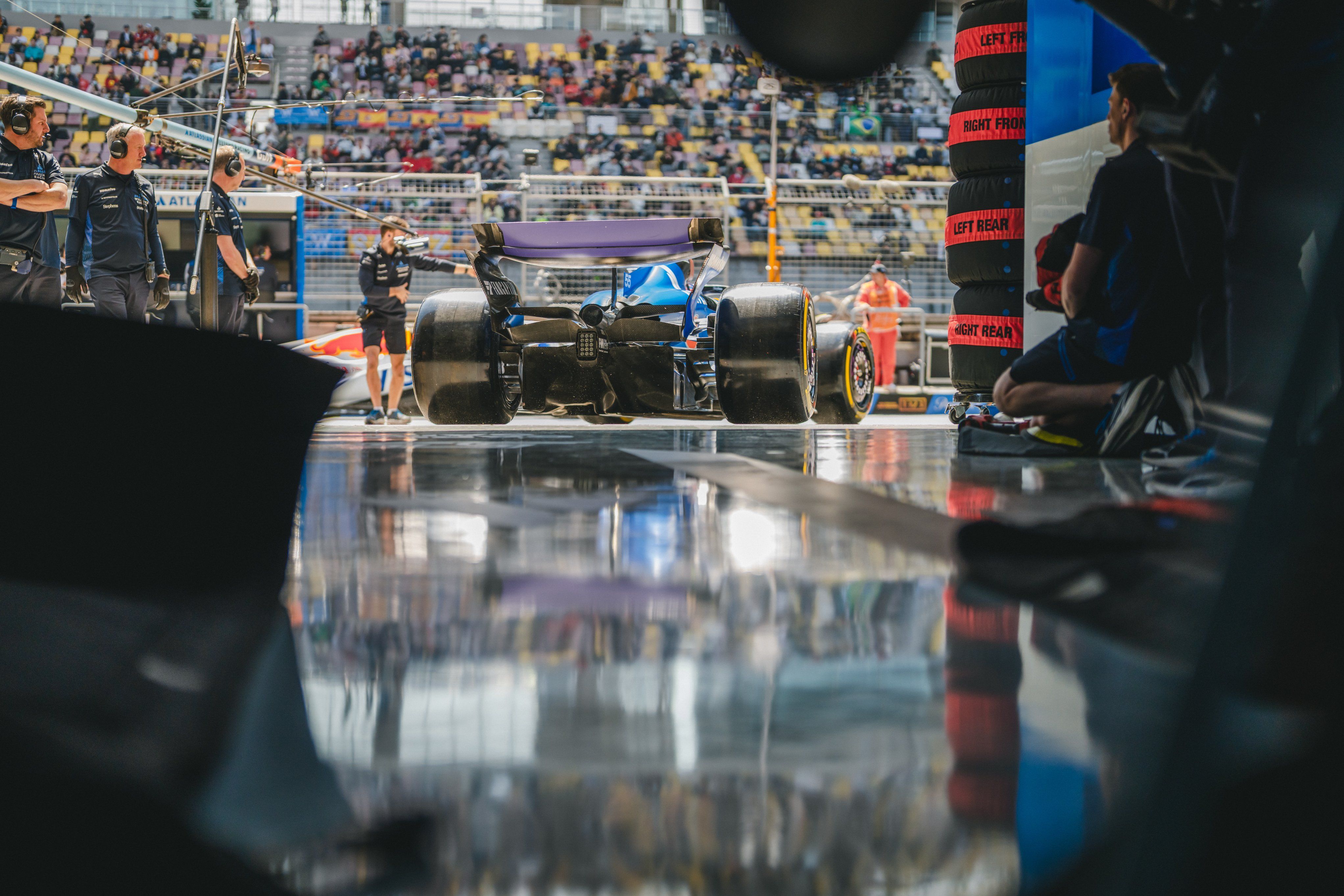 Heading out for another FP1 run.