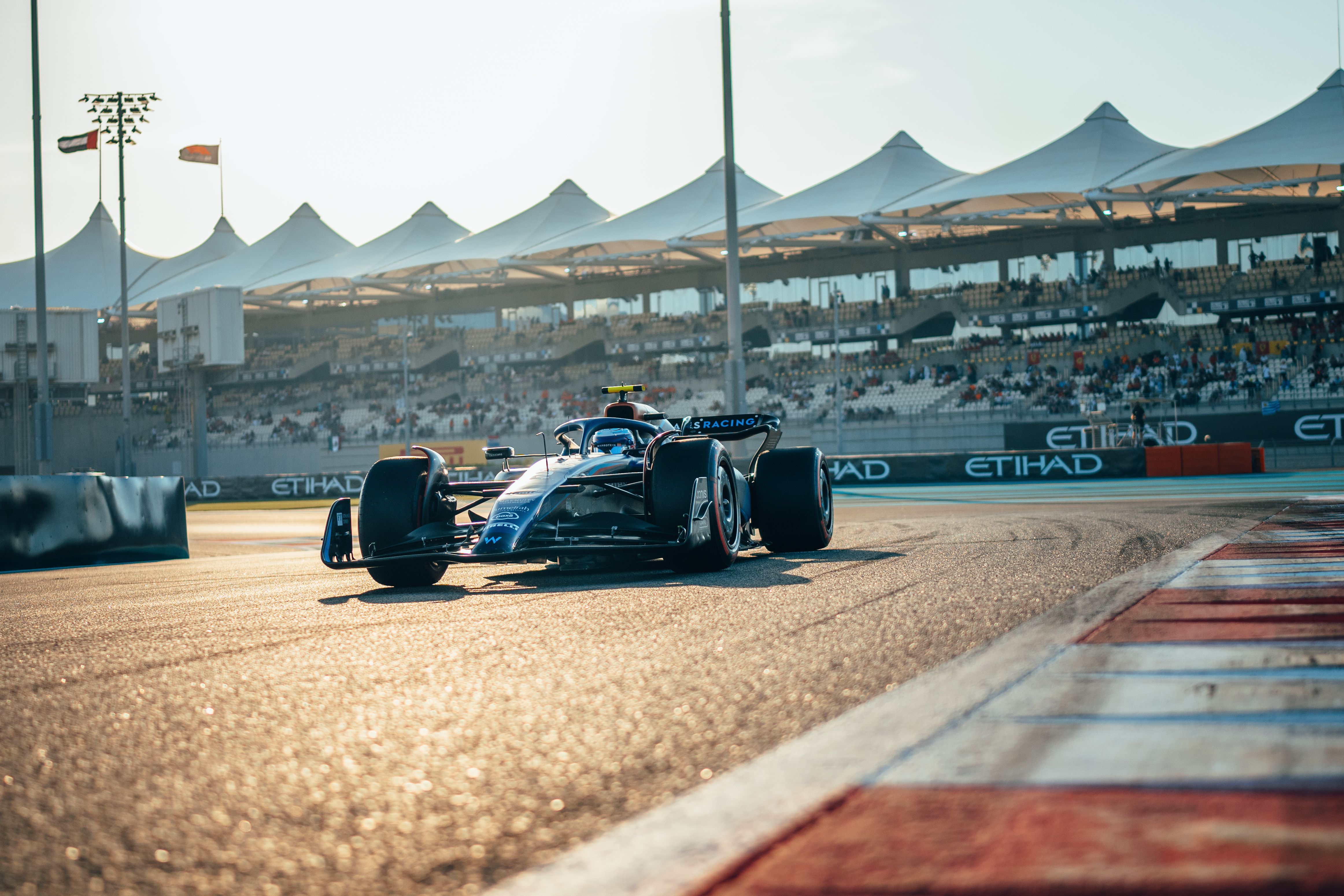 Arriving on the scene.