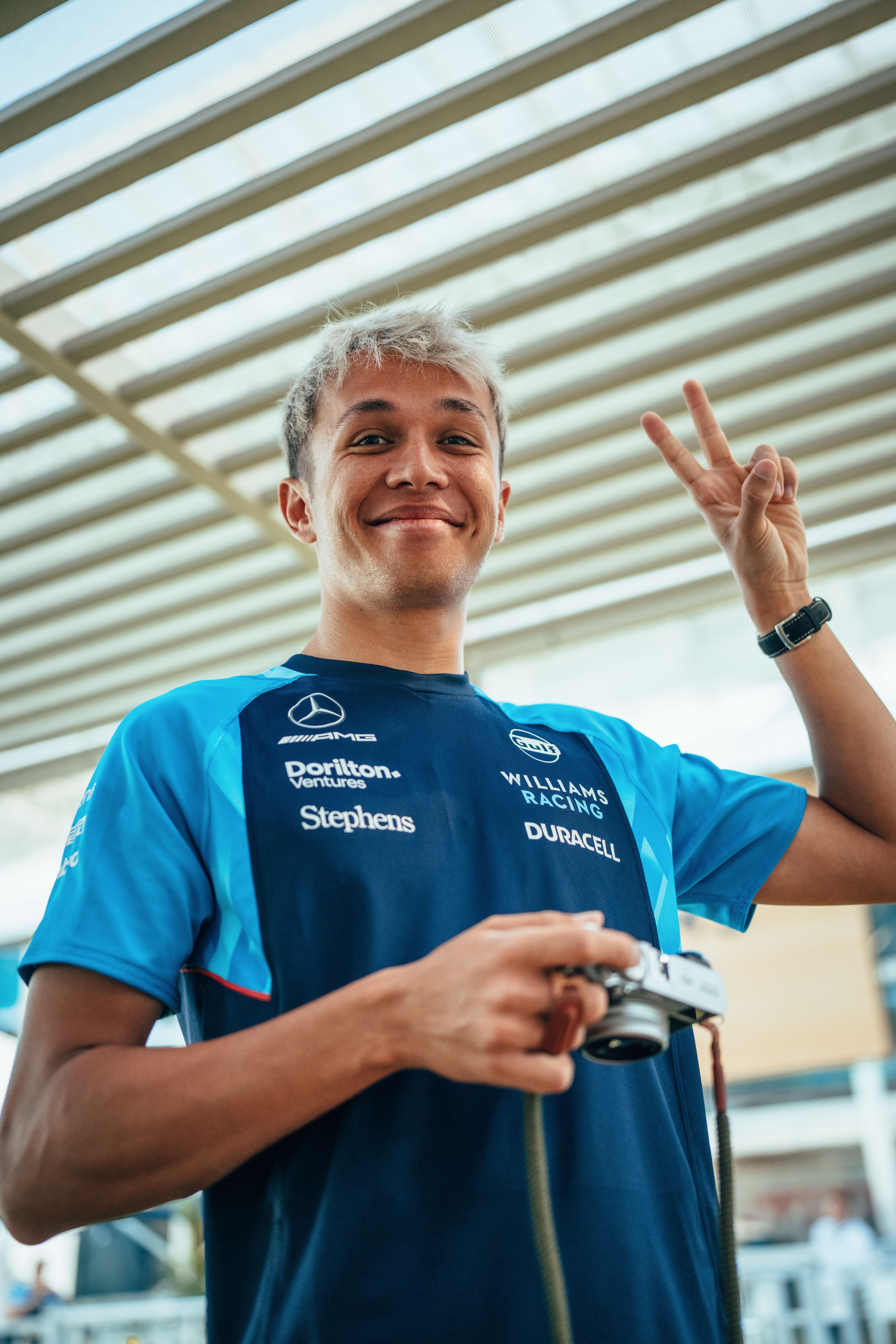 Albono is ready for action.