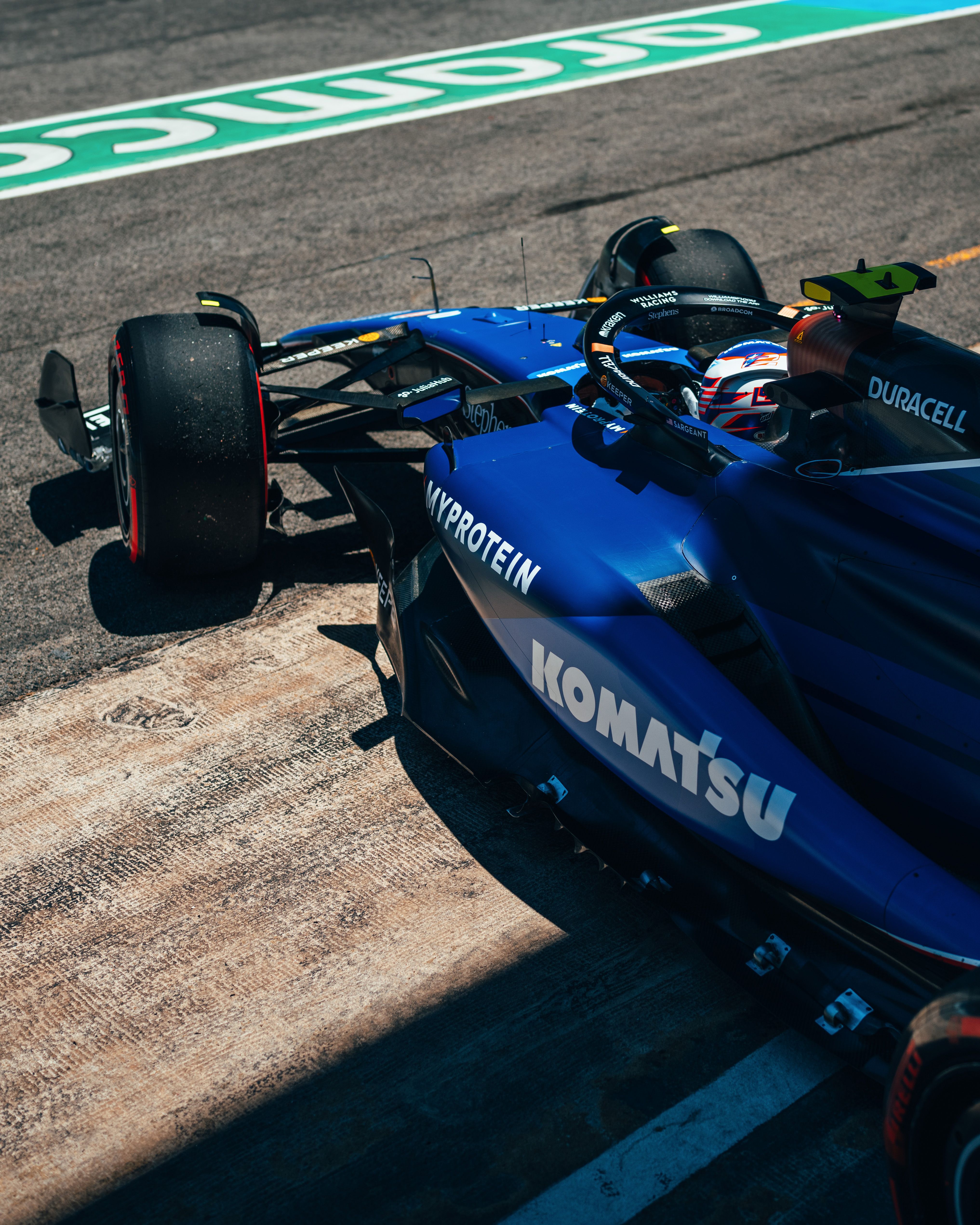 Shall we head trackside for FP2?