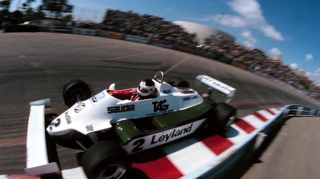The race took place in the parking lot of the Caesar's Palace hotel. Teammate Carlos Reutemann (pictured) had been in title contention in what was the final round, but finished outside of the points. 