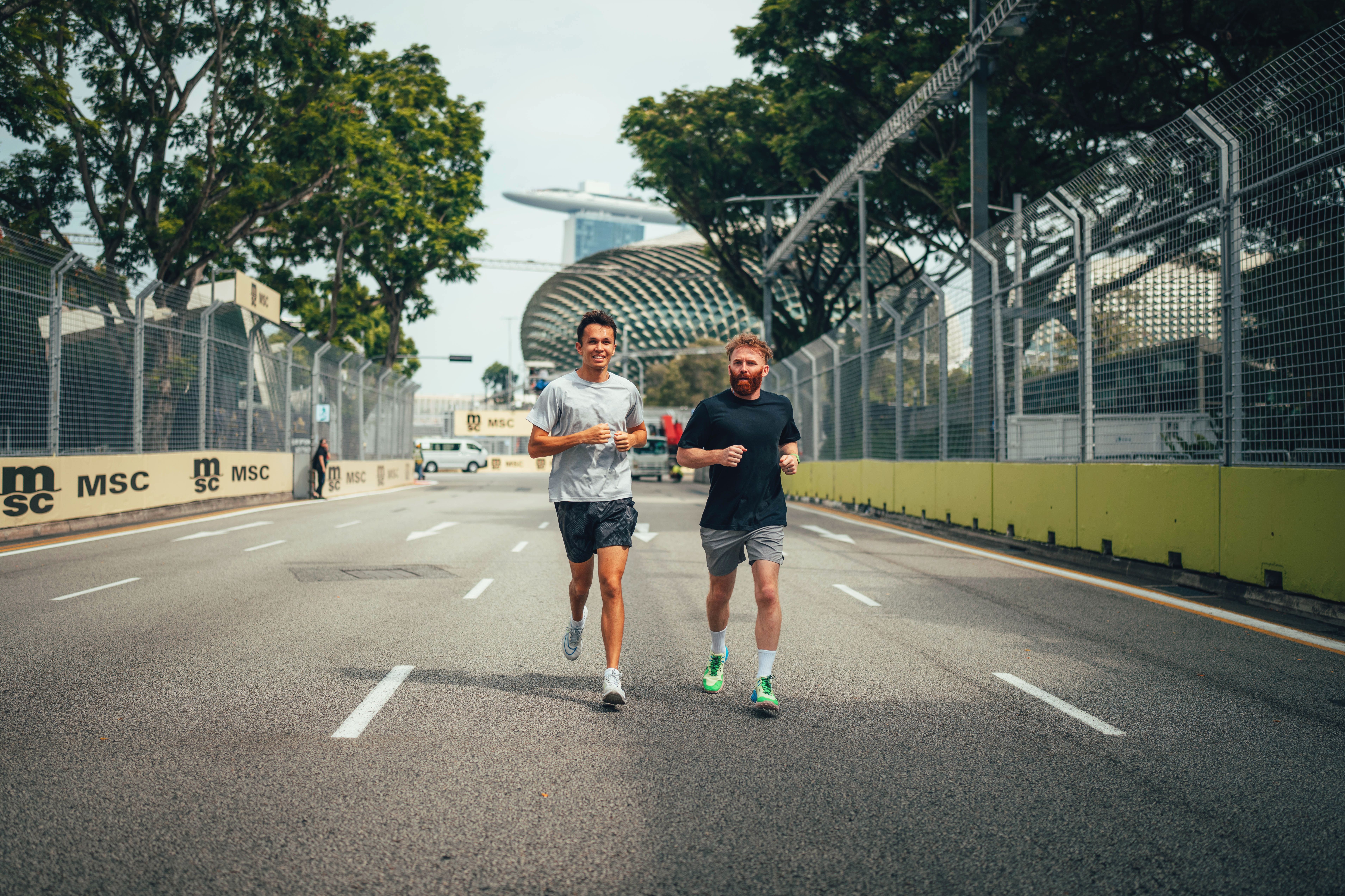 After a bout of appendicitis forced him to miss the Italian GP in 2022, Alex was raring to go for the next round in Singapore. 