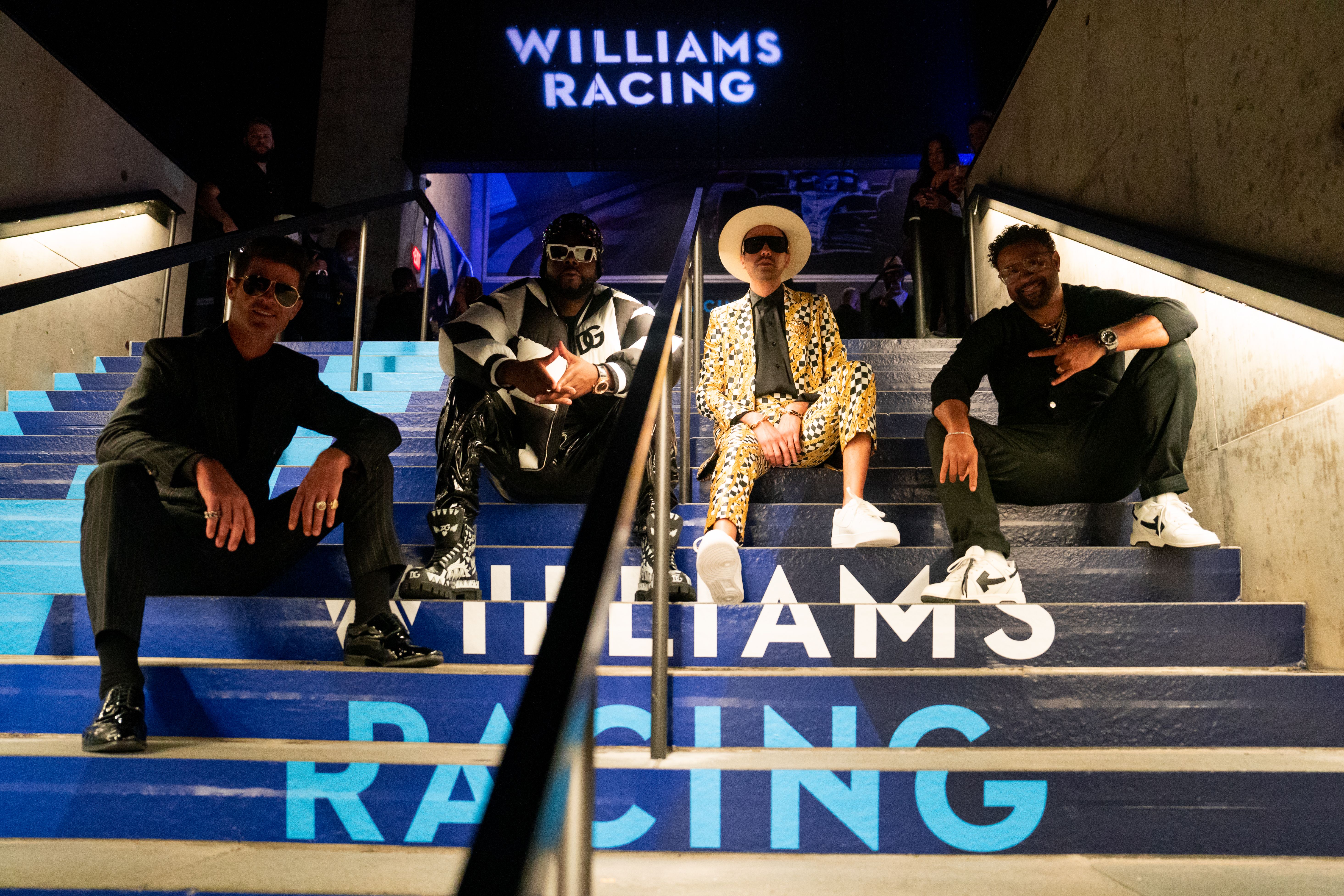 Robin Thicke, Wyclef Jean, DJ Cassidy and Shaggy ready to run the party