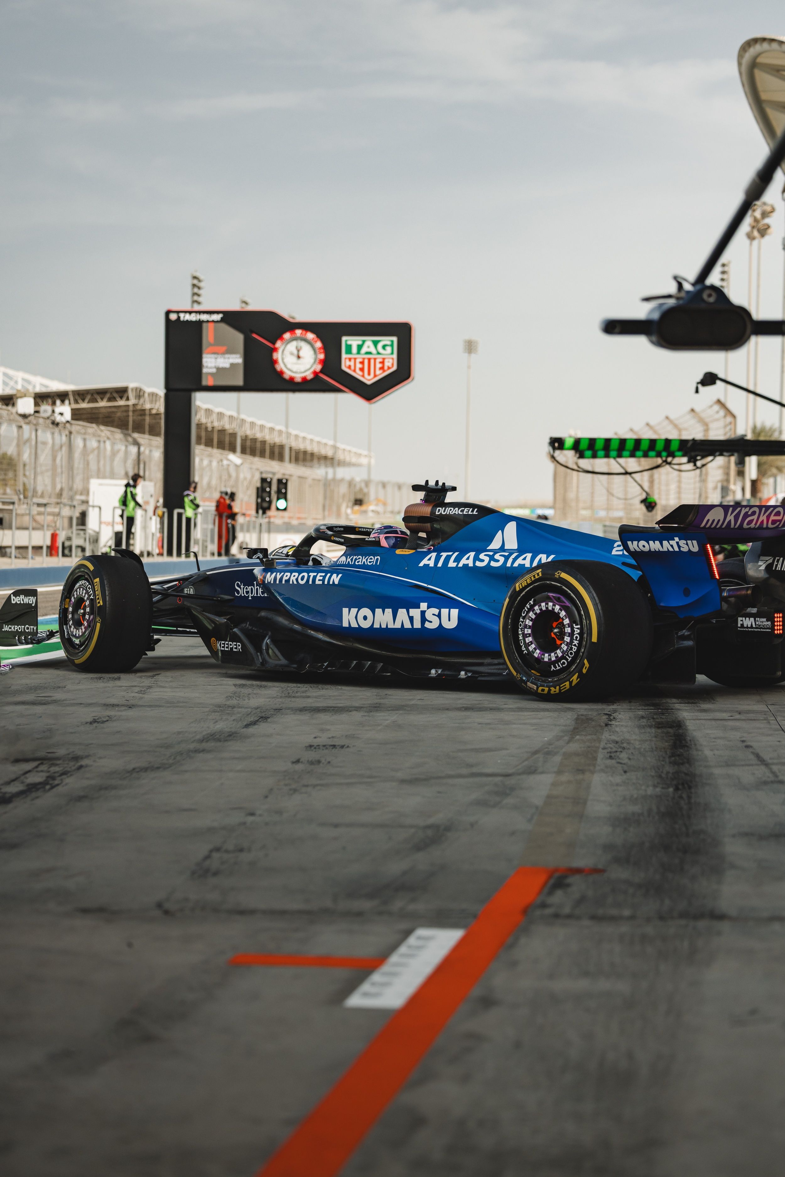 Green light, rolling out.