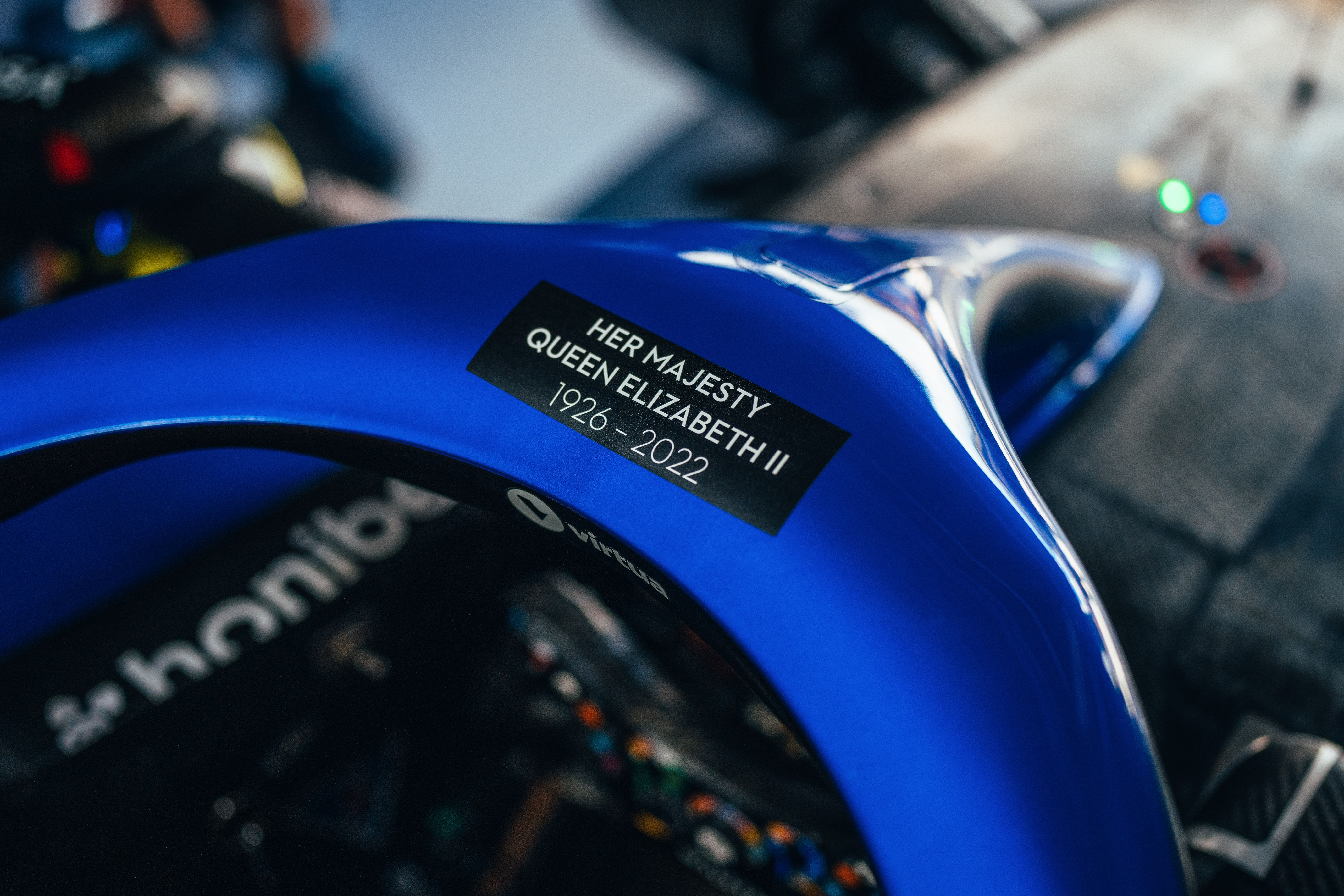 We paid our respects to Her Majesty Queen Elizabeth II on our FW44s at Monza