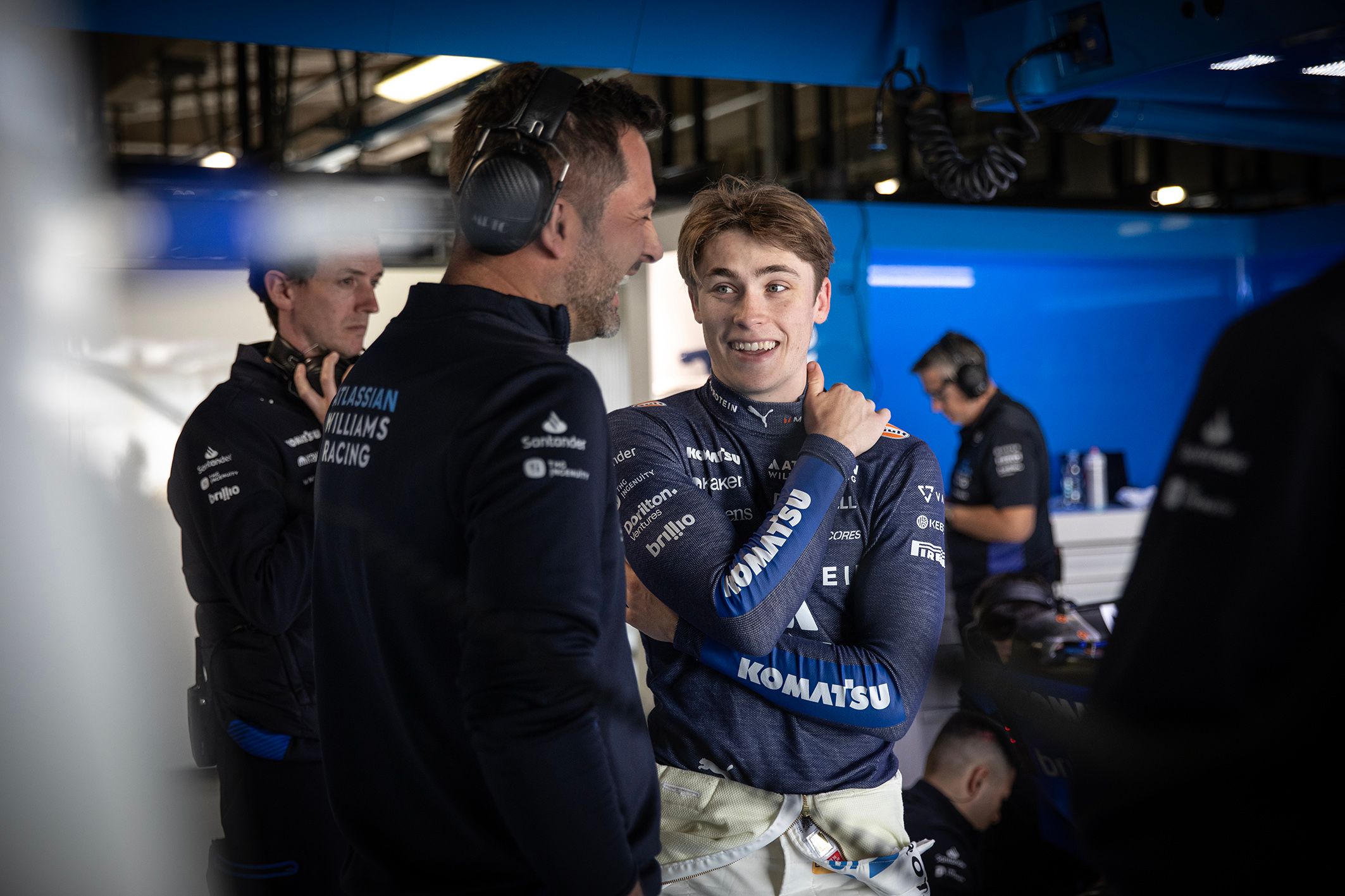 He spent last weekend in Monza for a Testing of Previous Car event.