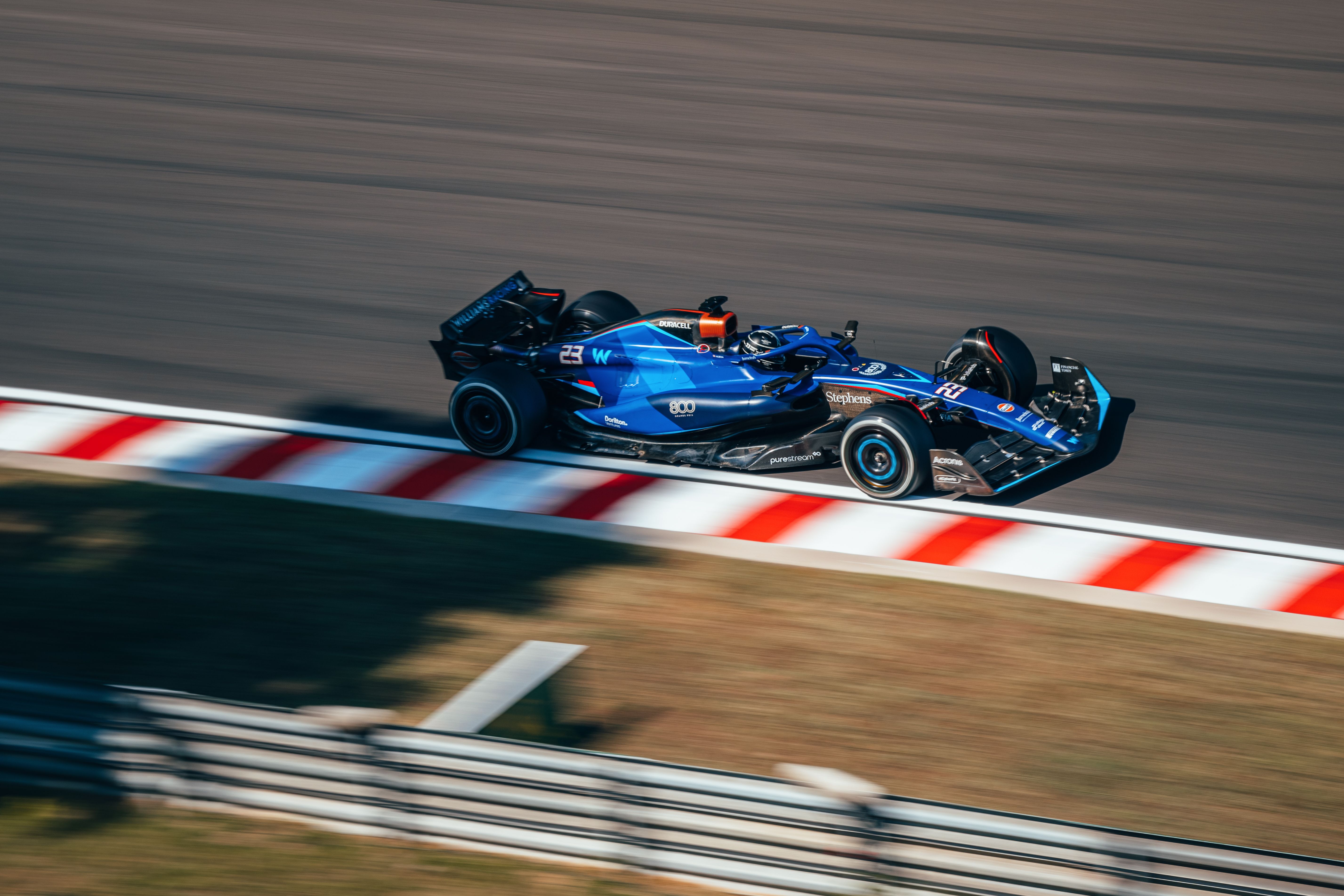 Alex got his head down and elbows out to keep drivers behind on his way to P11.